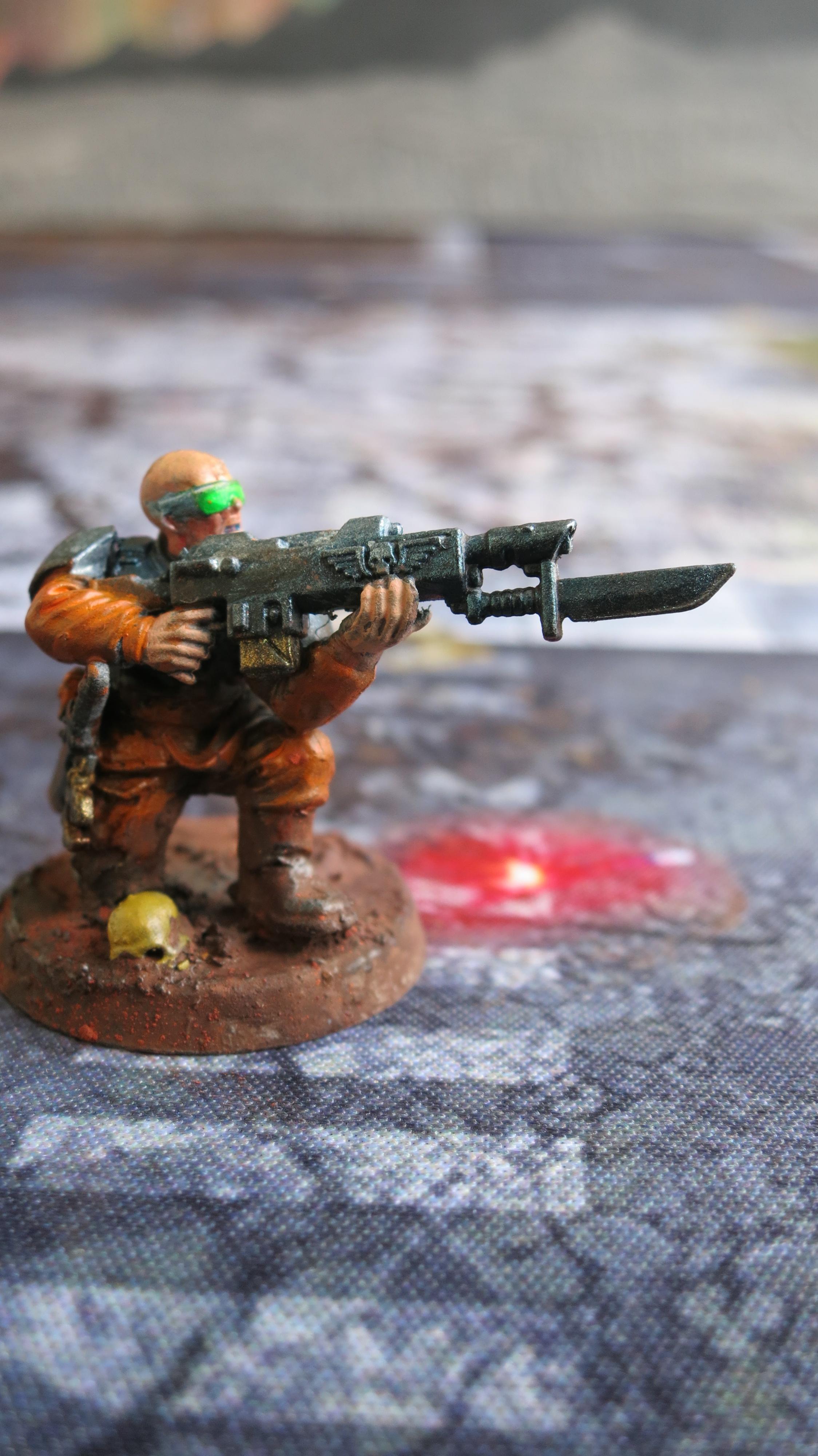 Brood Brothers, Genestealer Cult, Guardsmen, Infantry Squad, Lasgun