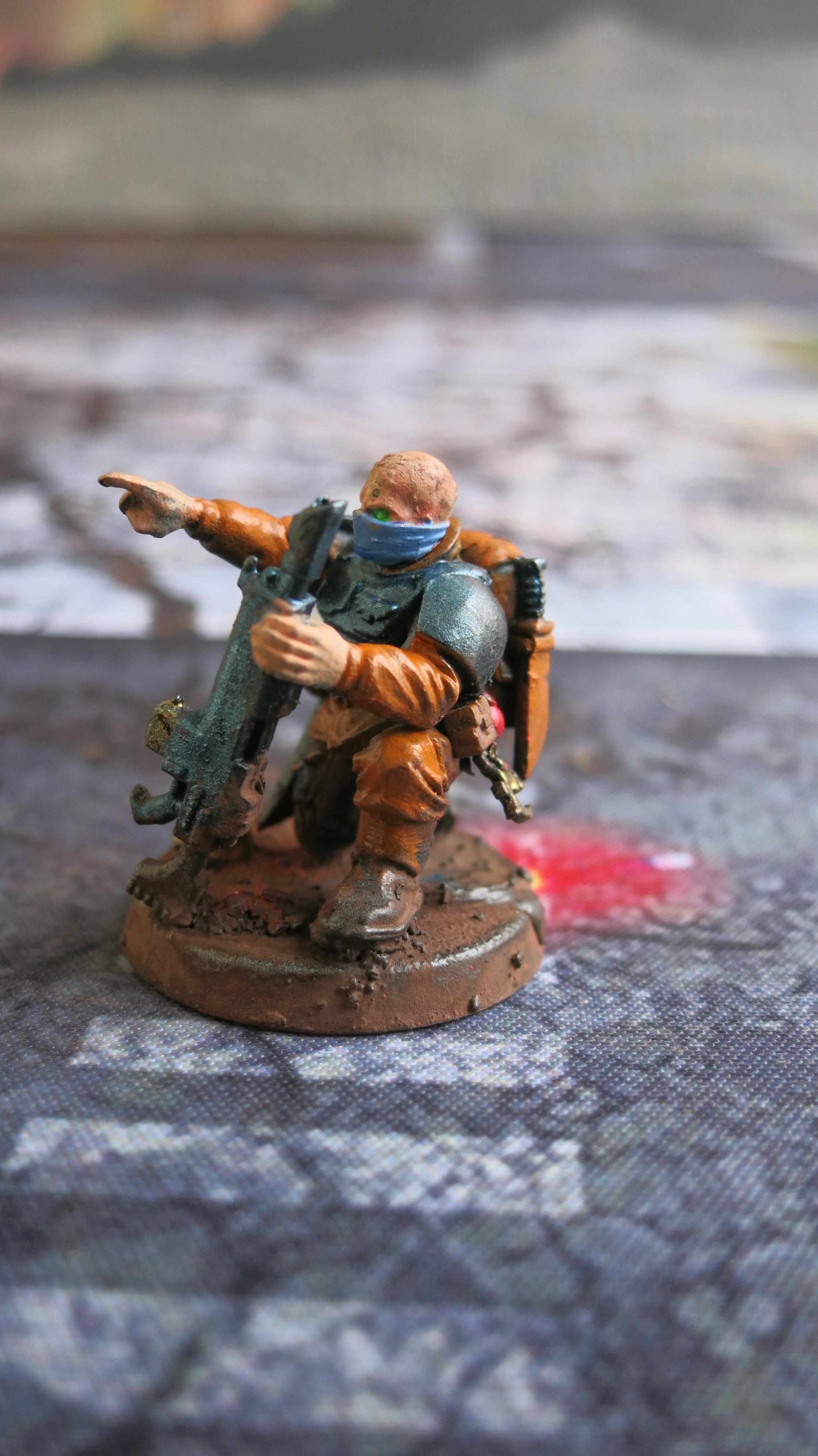 Brood Brothers, Genestealer Cult, Guardsmen, Infantry Squad, Lasgun