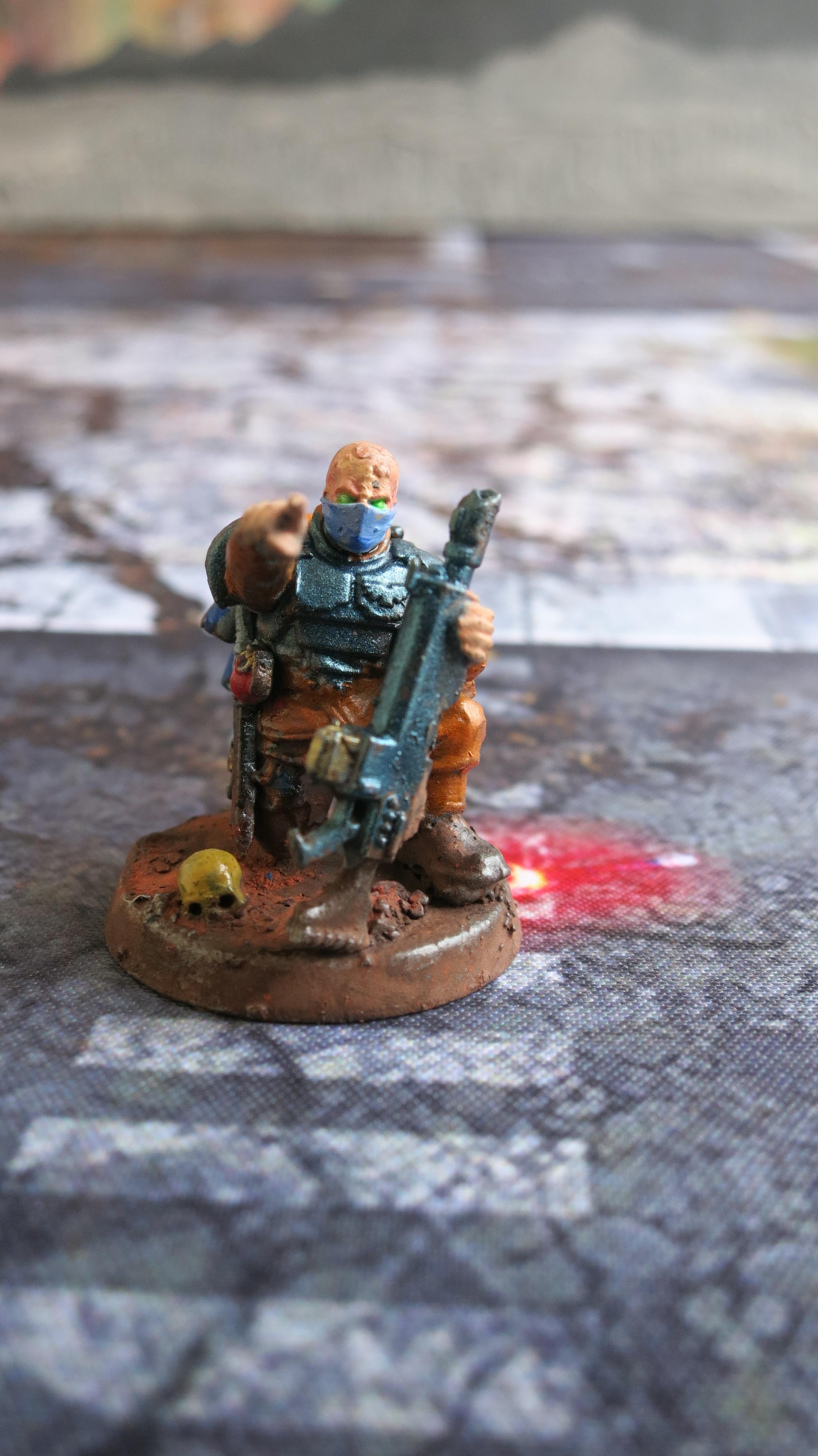 Brood Brothers, Genestealer Cult, Guardsmen, Infantry Squad, Lasgun