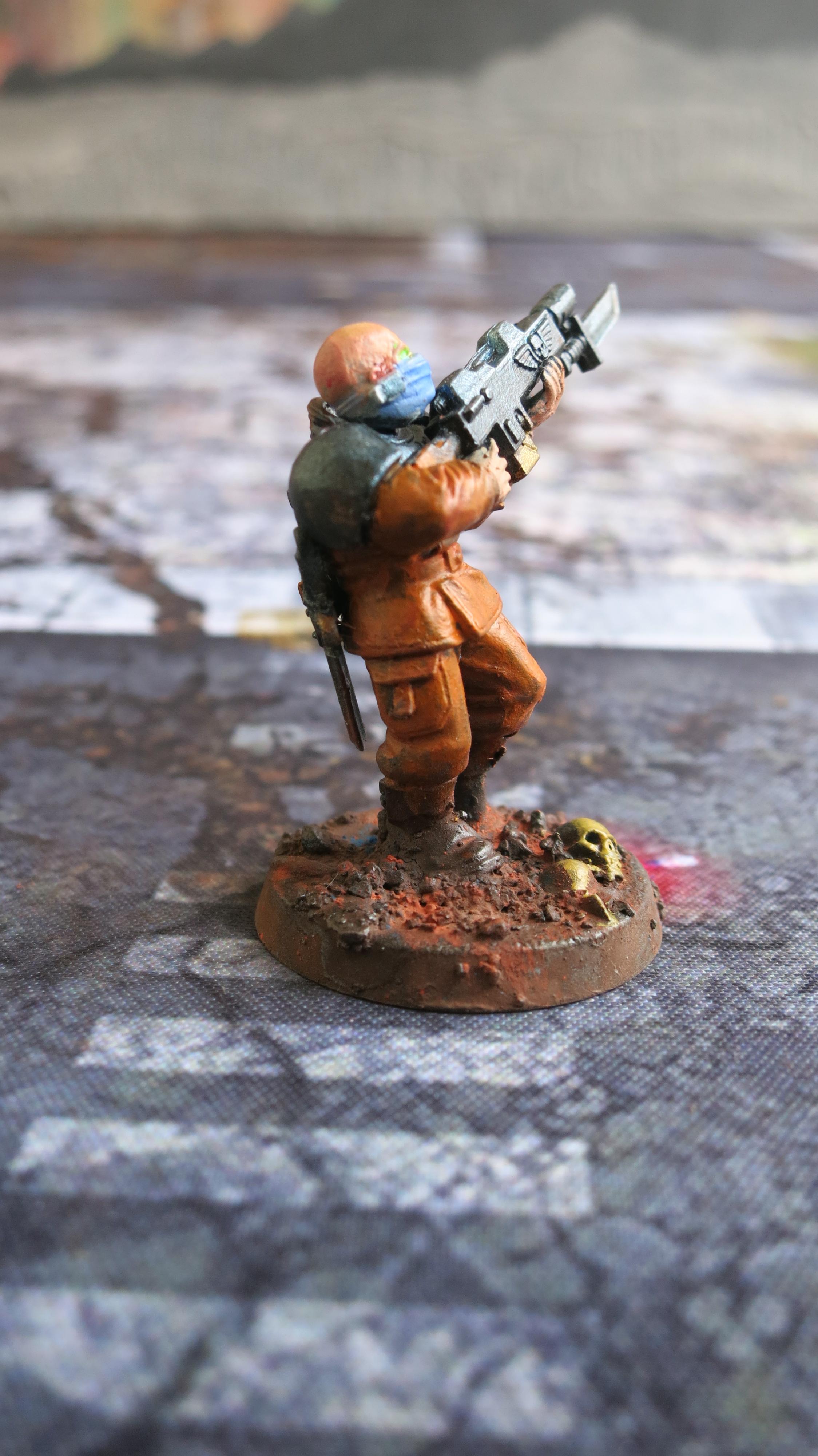 Brood Brothers, Genestealer Cult, Guardsmen, Infantry Squad, Lasgun