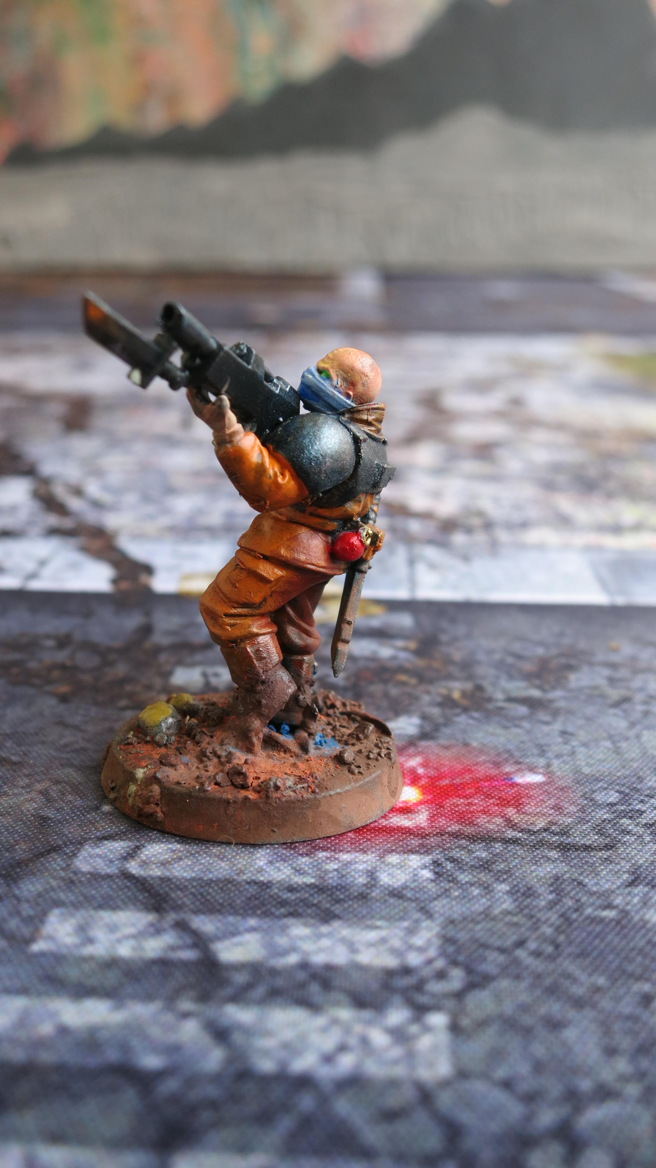 Brood Brothers, Genestealer Cult, Guardsmen, Infantry Squad, Lasgun