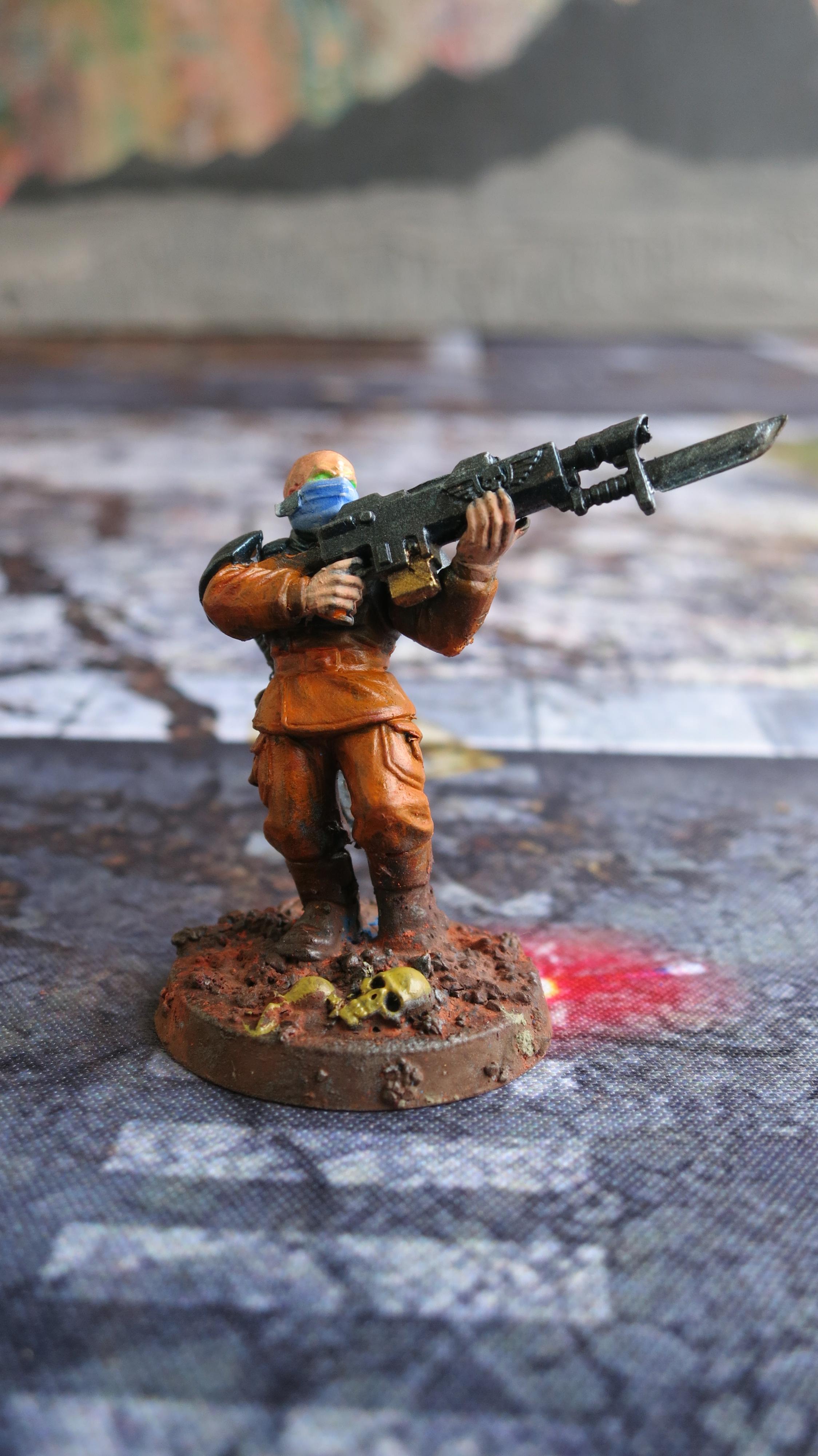 Brood Brothers, Genestealer Cult, Guardsmen, Infantry Squad, Lasgun