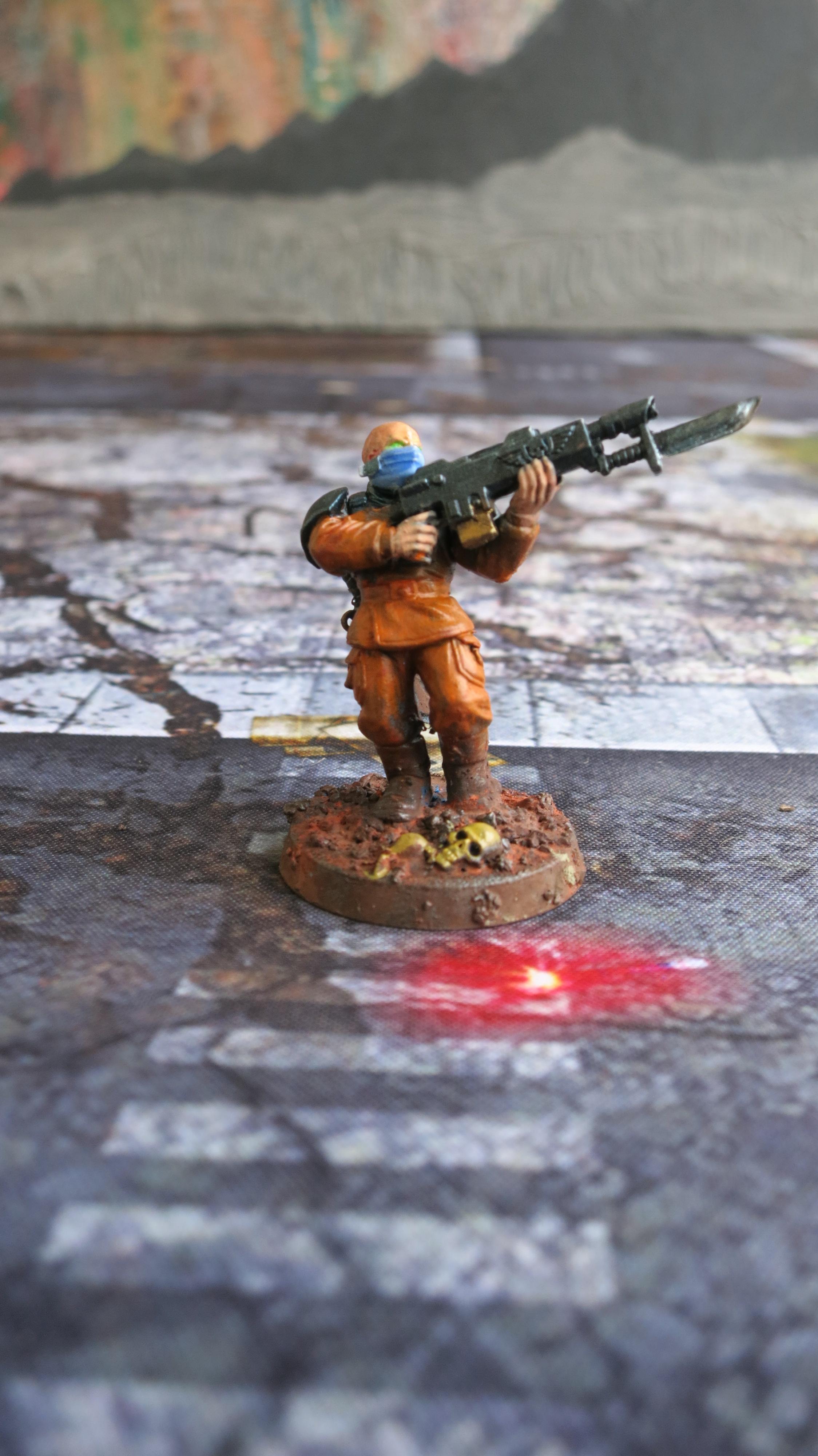 Brood Brothers, Genestealer Cult, Guardsmen, Infantry Squad, Lasgun