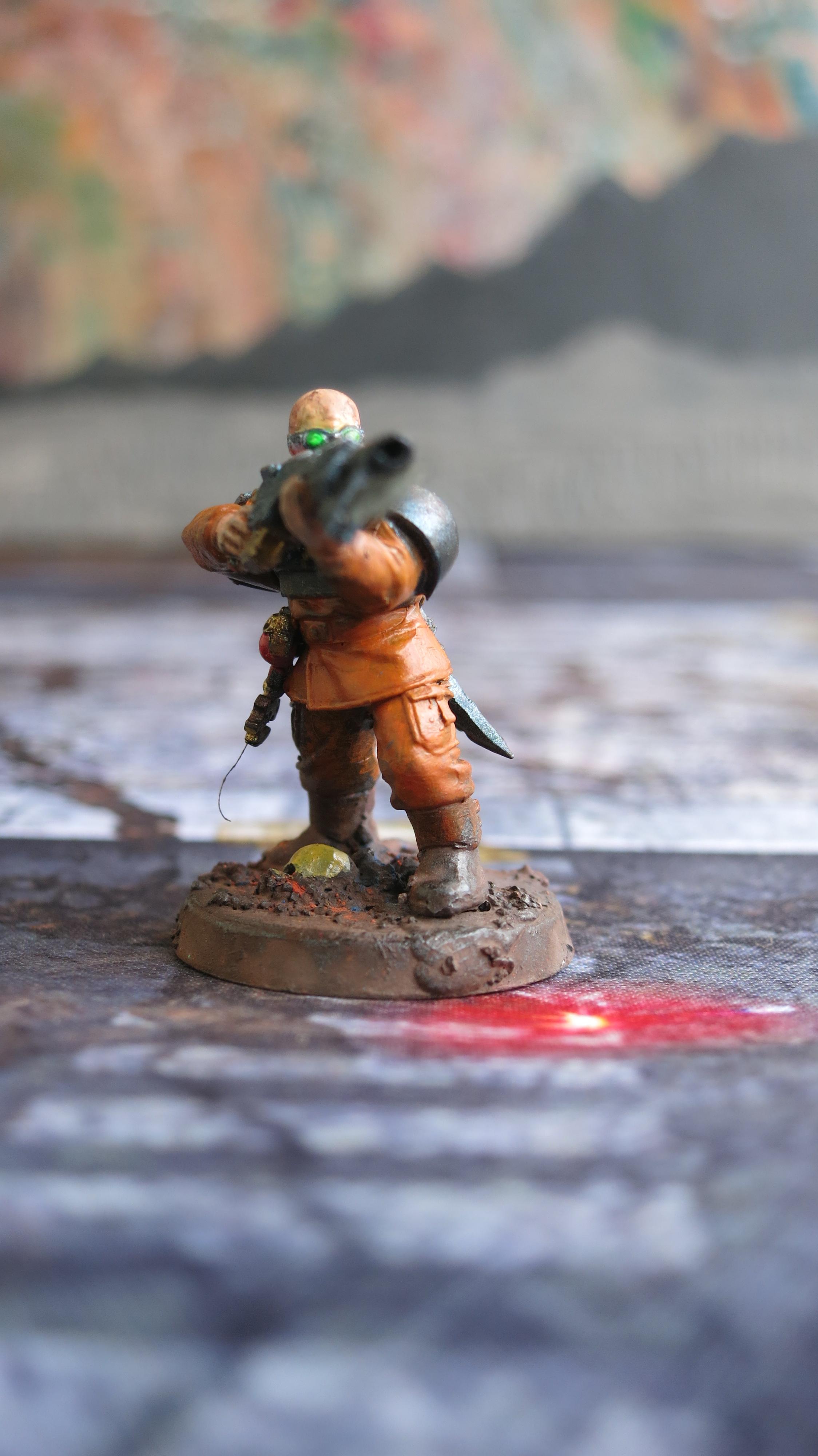 Brood Brothers, Genestealer Cult, Guardsmen, Infantry Squad, Lasgun