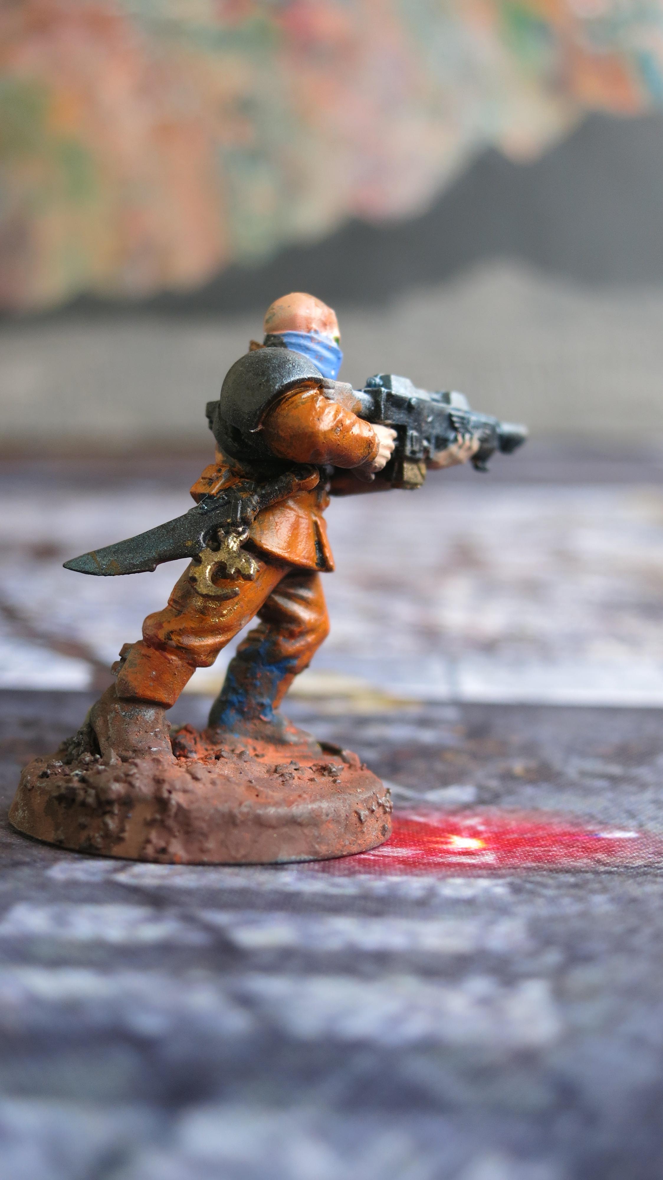 Brood Brothers, Genestealer Cult, Guardsmen, Infantry Squad, Lasgun