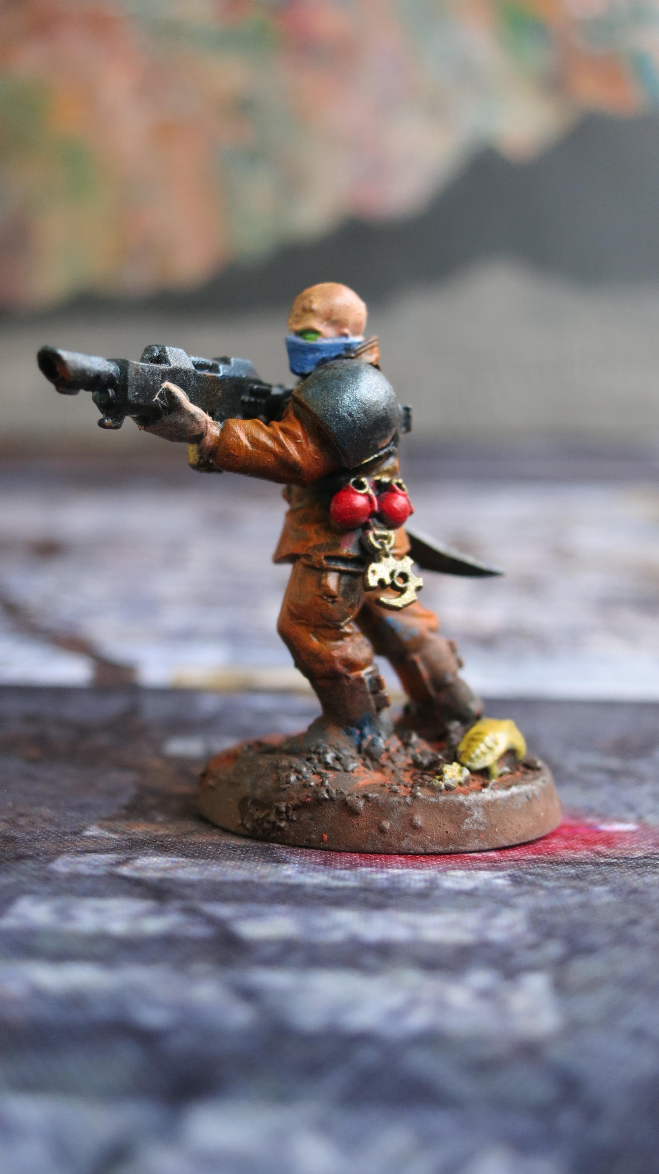 Brood Brothers, Genestealer Cult, Guardsmen, Infantry Squad, Lasgun