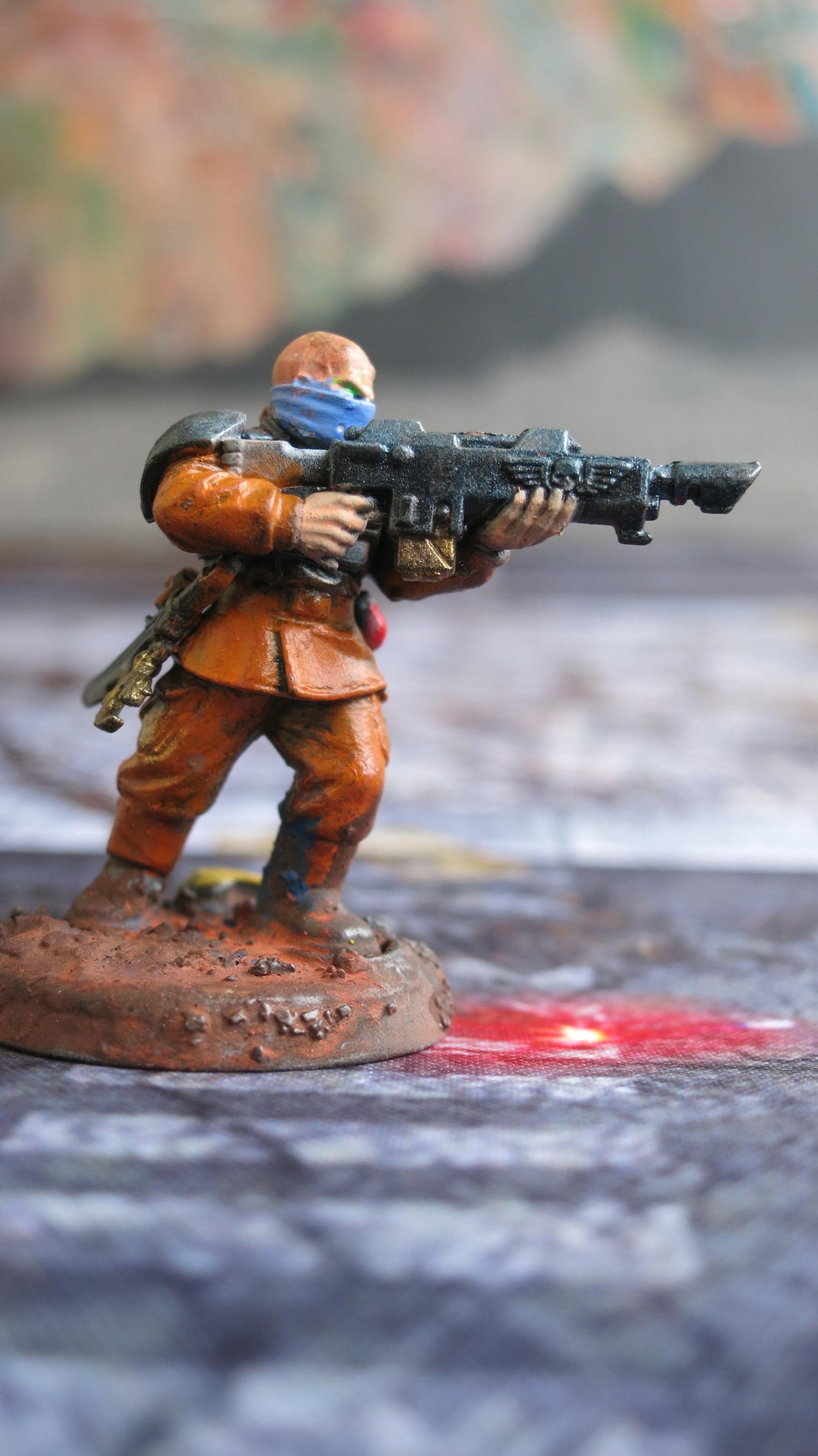 Brood Brothers, Genestealer Cult, Guardsmen, Infantry Squad, Lasgun