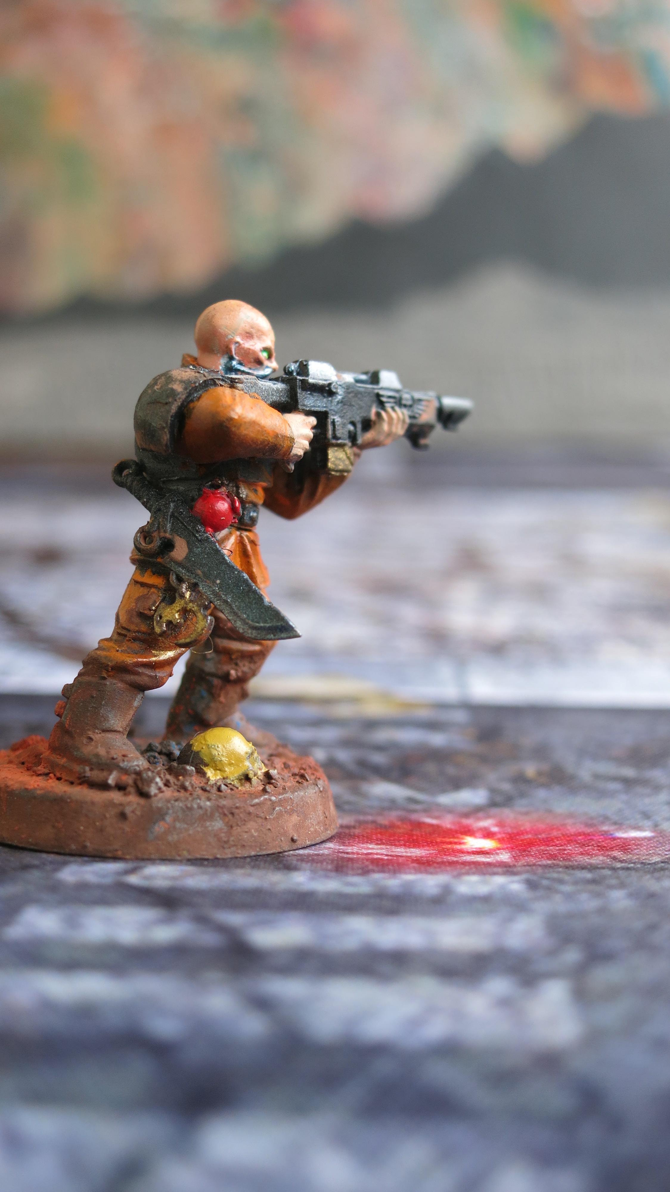 Brood Brothers, Genestealer Cult, Guardsmen, Infantry Squad, Lasgun