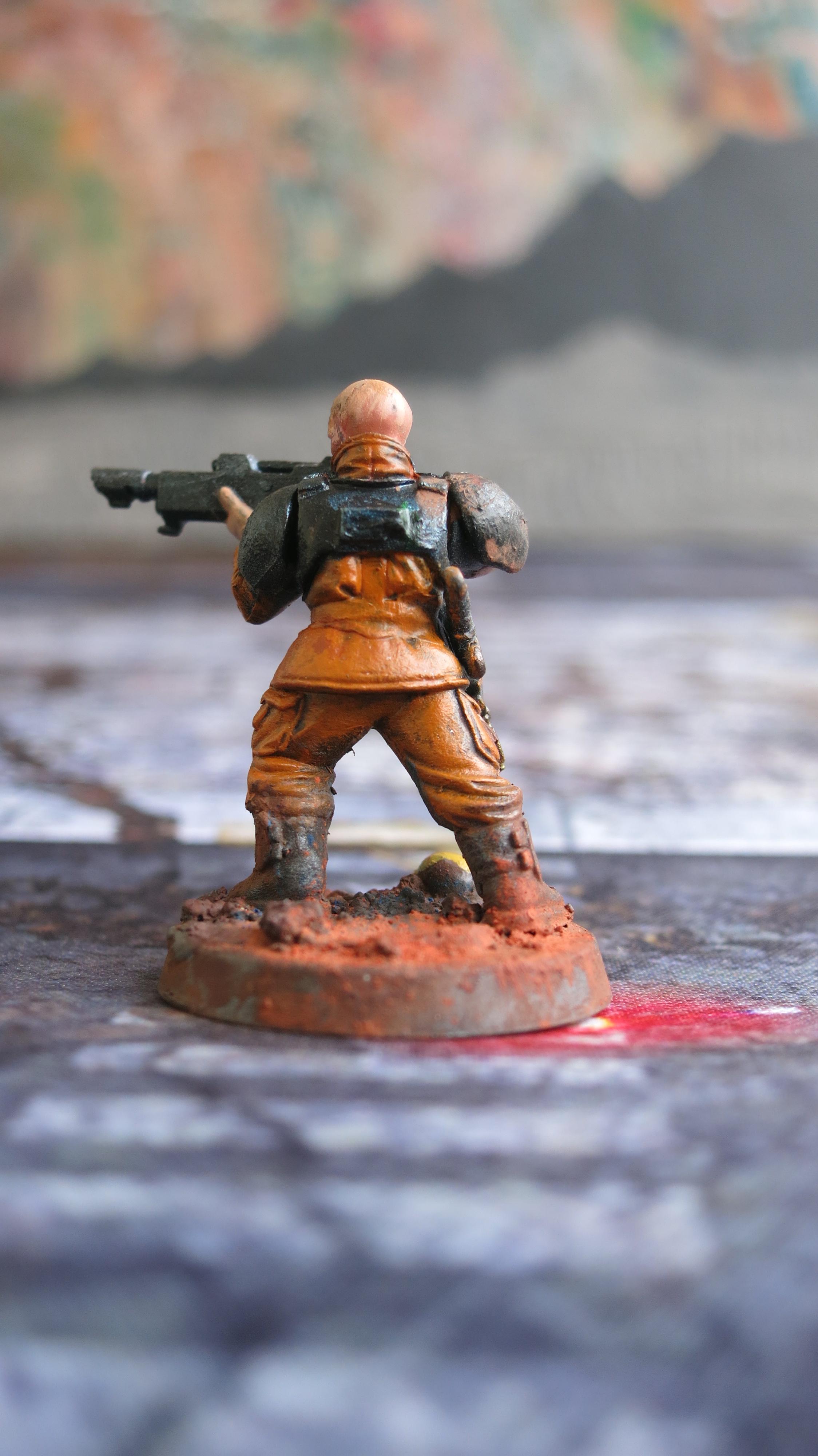 Brood Brothers, Genestealer Cult, Guardsmen, Infantry Squad, Lasgun
