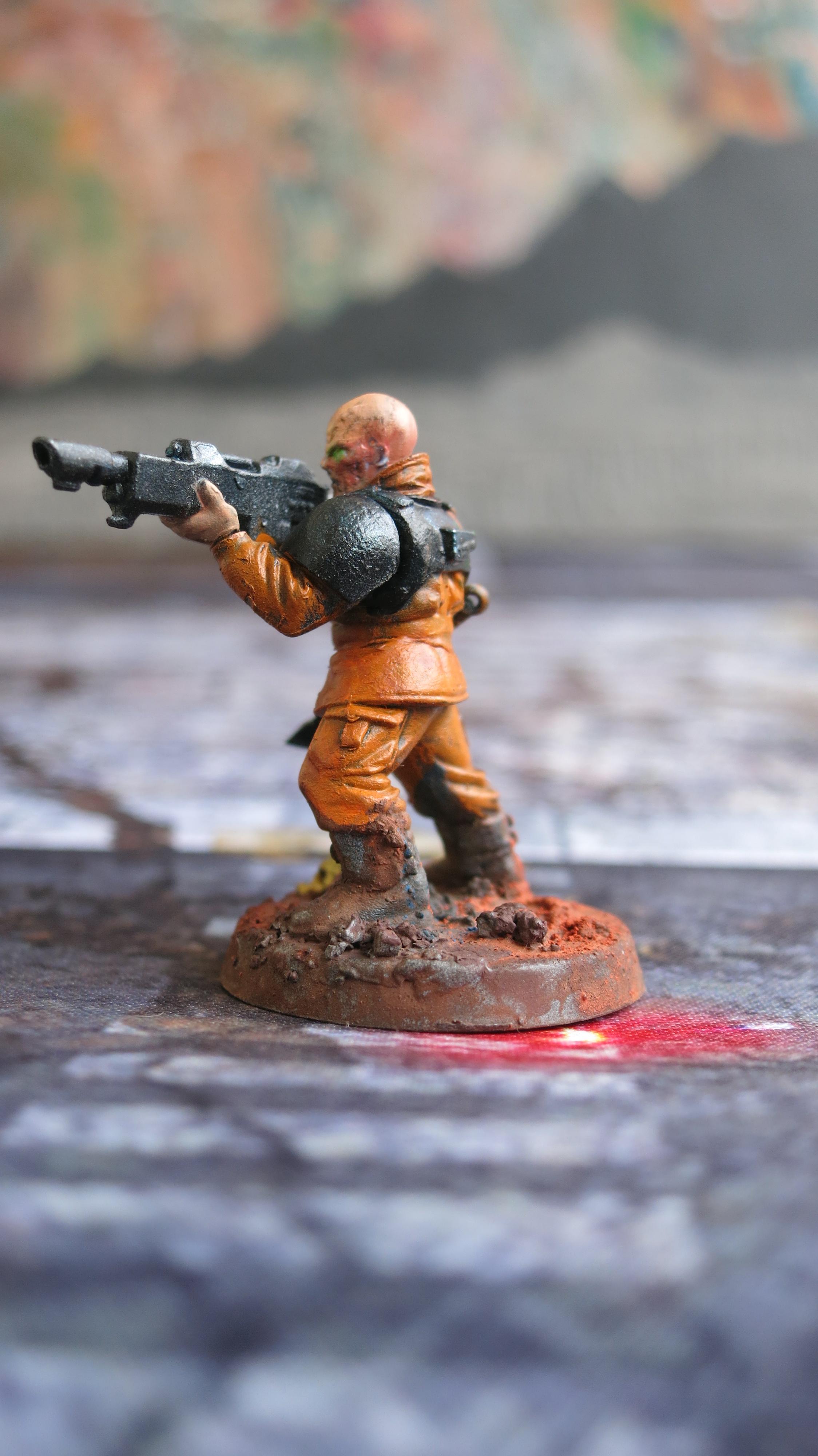 Brood Brothers, Genestealer Cult, Guardsmen, Infantry Squad, Lasgun
