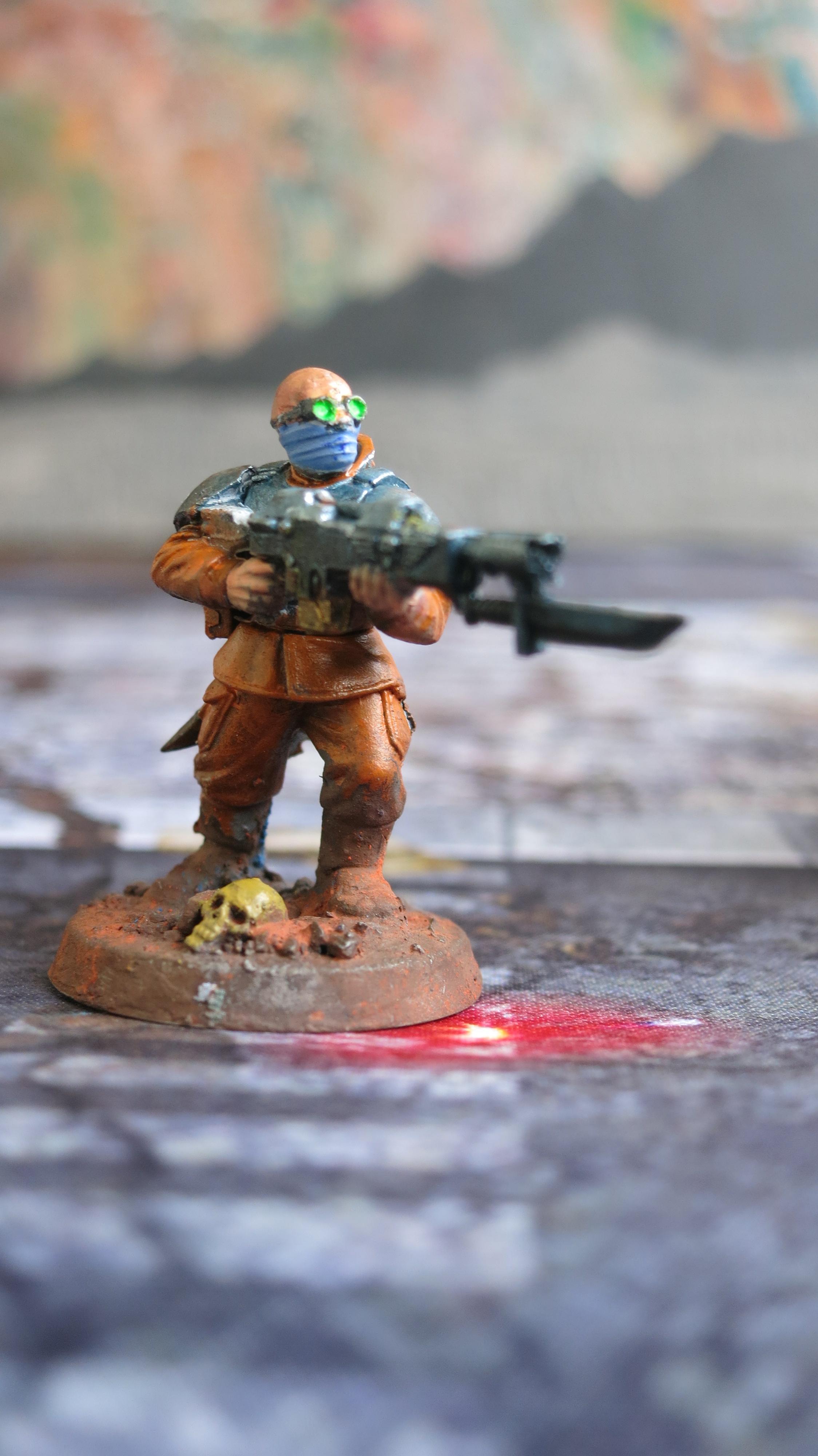 Brood Brothers, Genestealer Cult, Guardsmen, Infantry Squad, Lasgun
