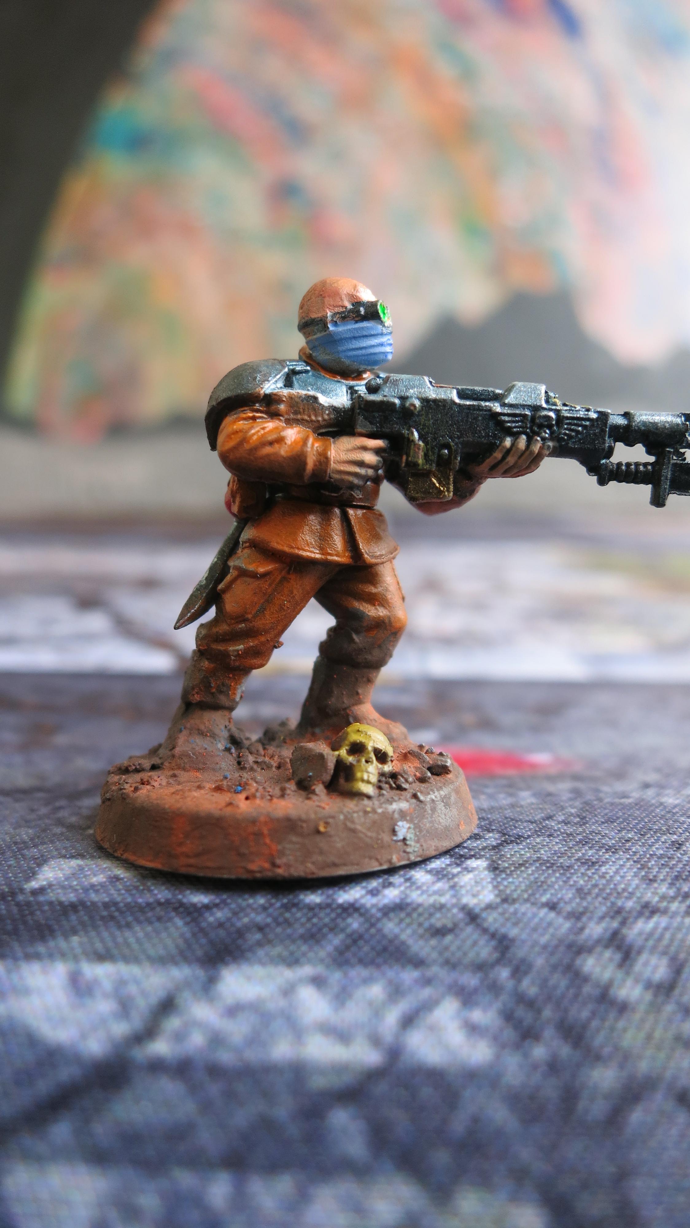 Brood Brothers, Genestealer Cult, Guardsmen, Infantry Squad, Lasgun