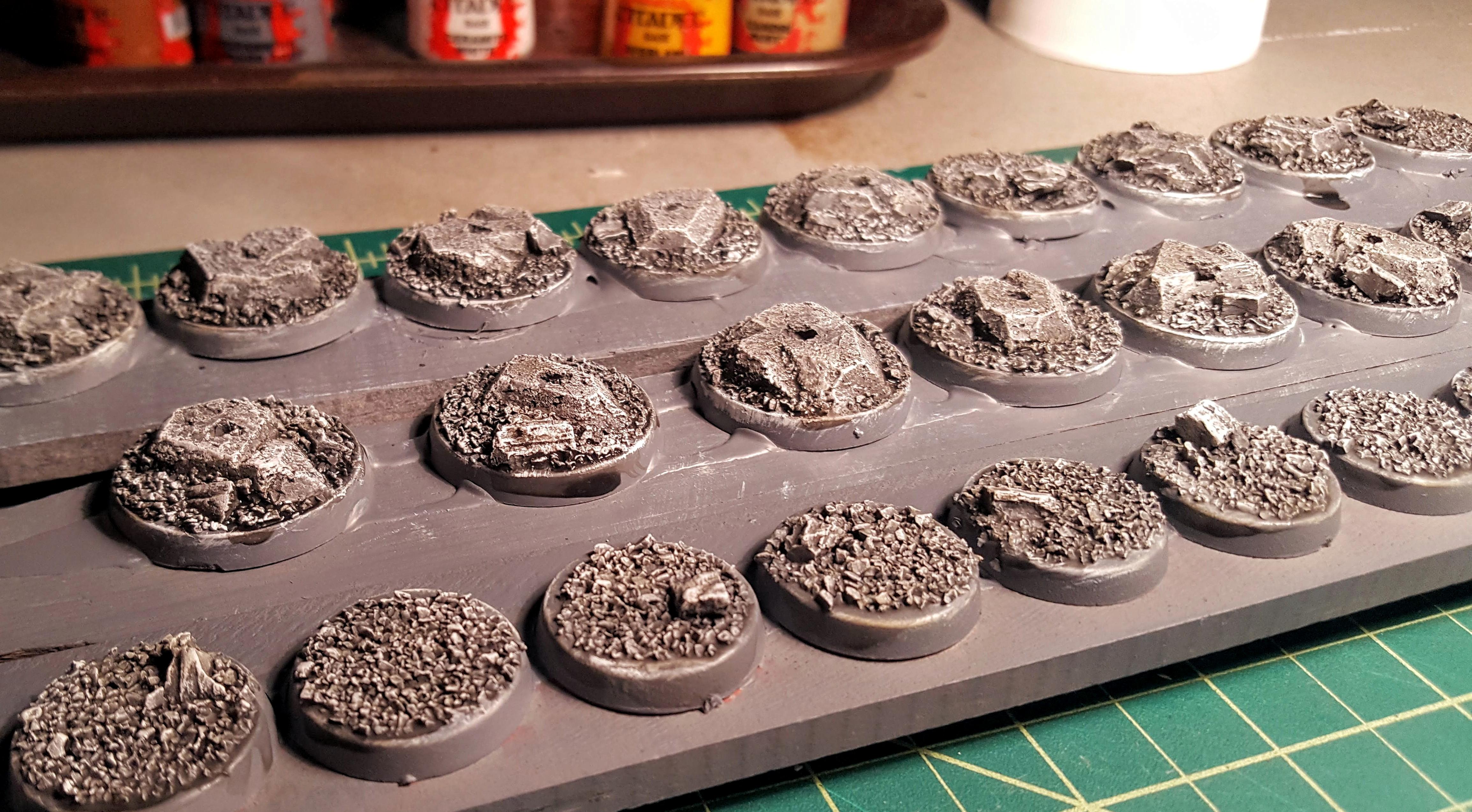 New batch of bases mostly complete