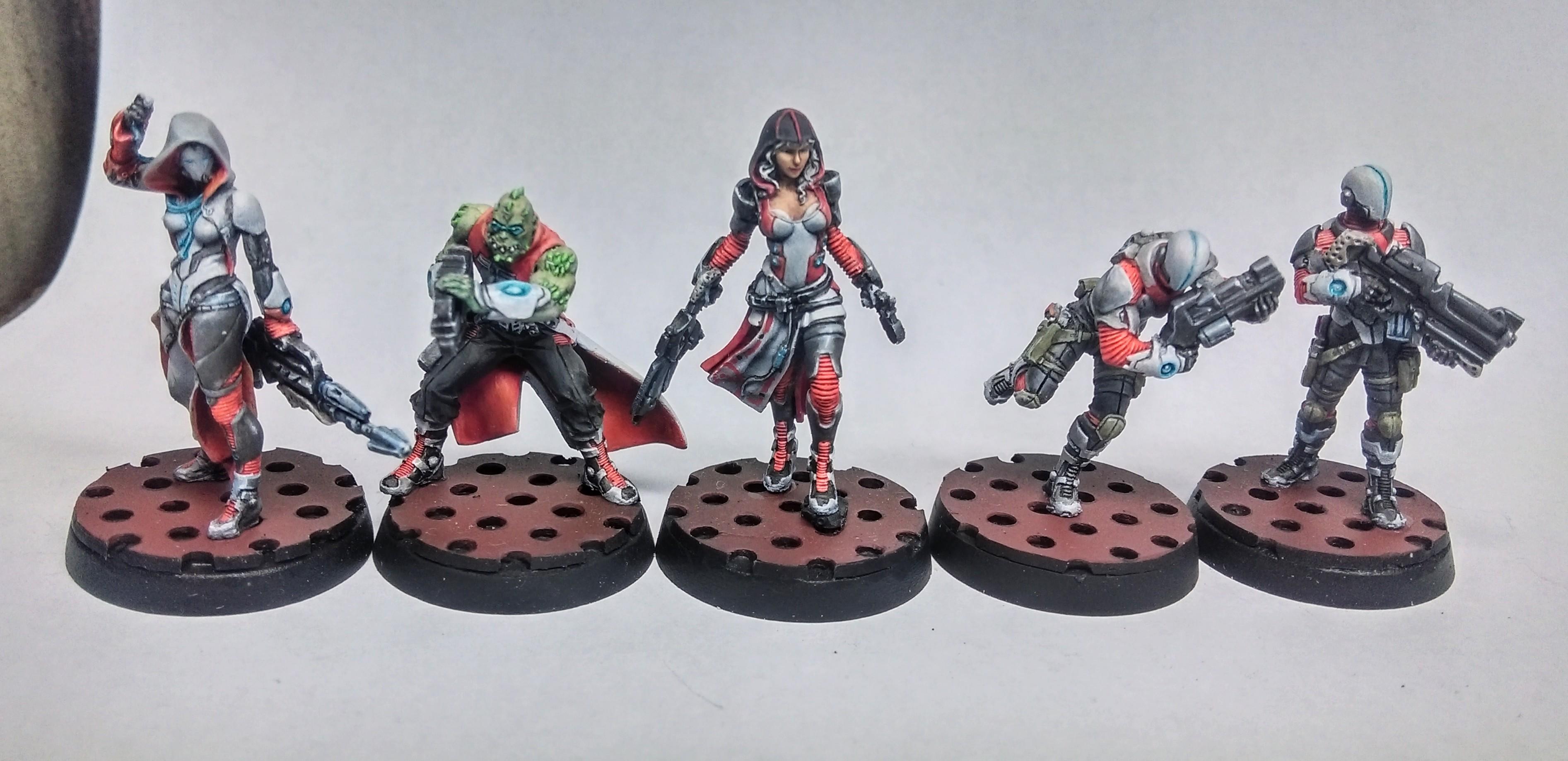 Infinity, Mercenary, Nomads, Tohaa, Yu Jing