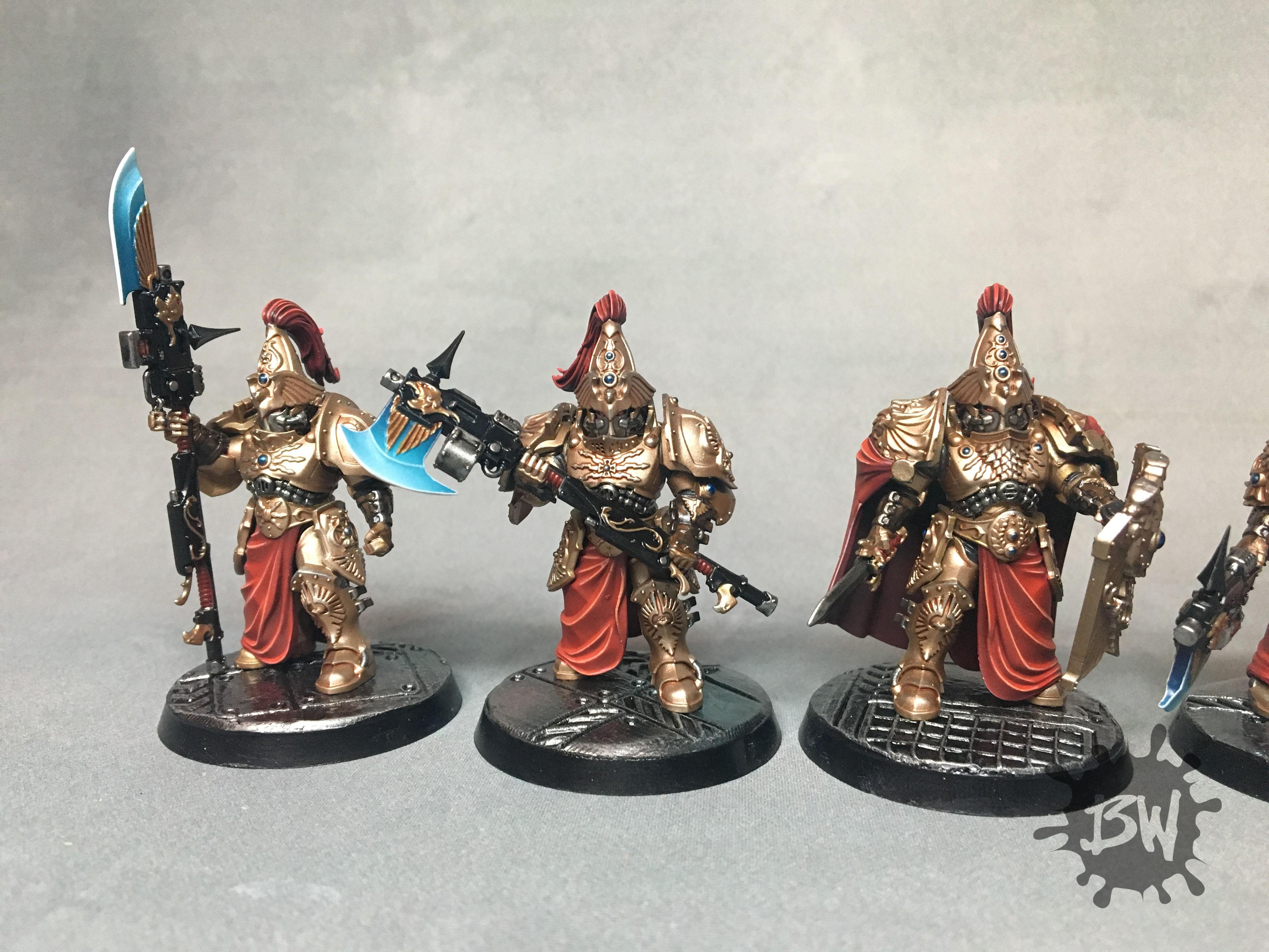 Adeptus Custodes, Bawpainting, Captain-general Trajann Valoris ...