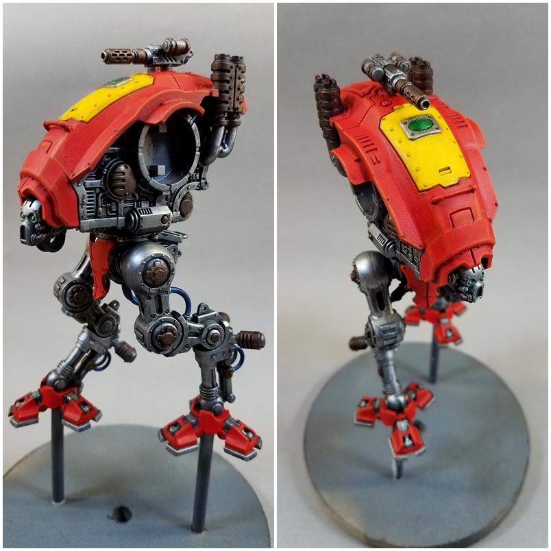 Armiger, Mechanicus, Skitarii, Warglaive, Work In Progress