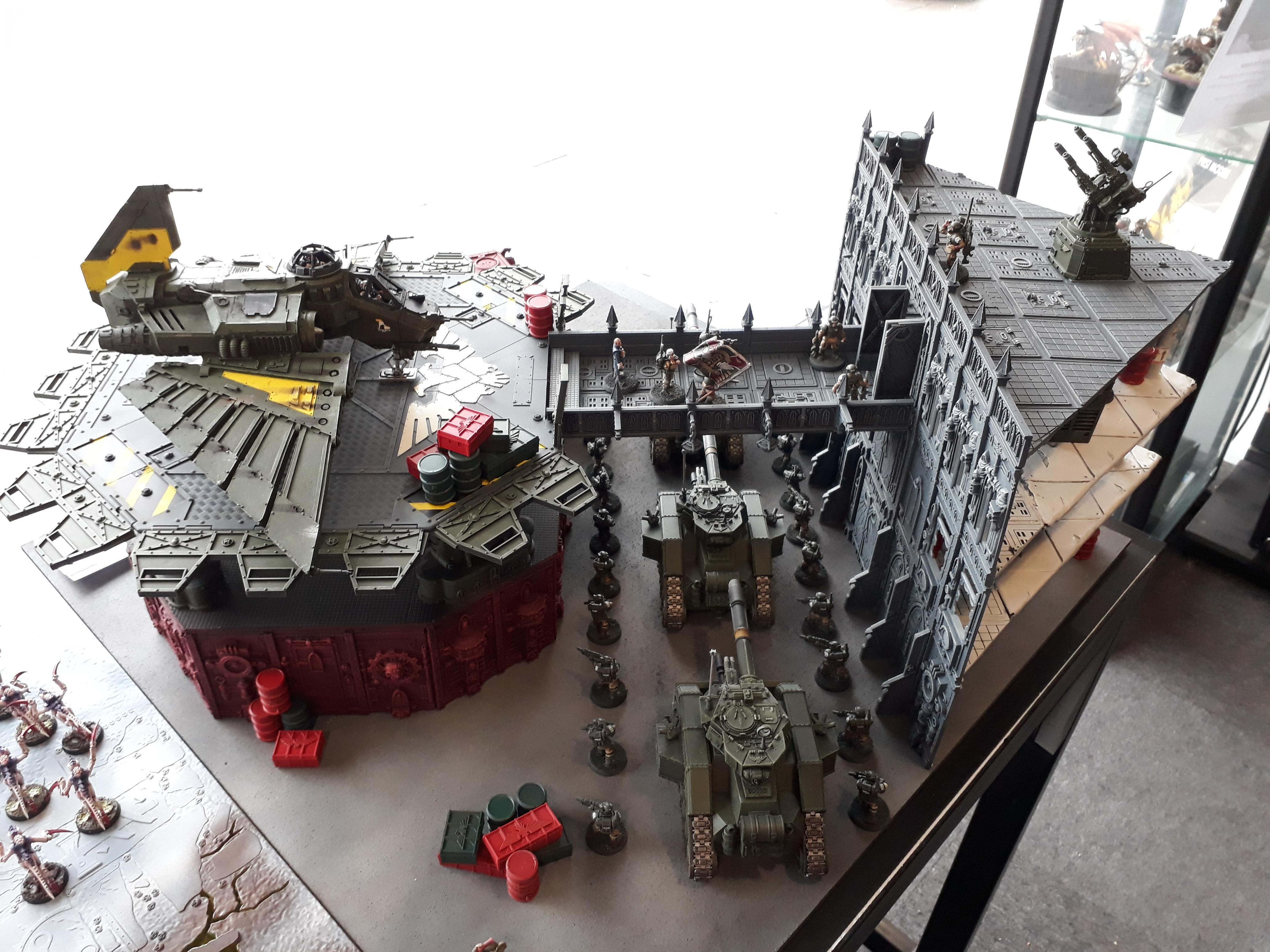 Aquila Lander, Astra Militarum, Imperial Guard, Nids, Terrain, Tyranids