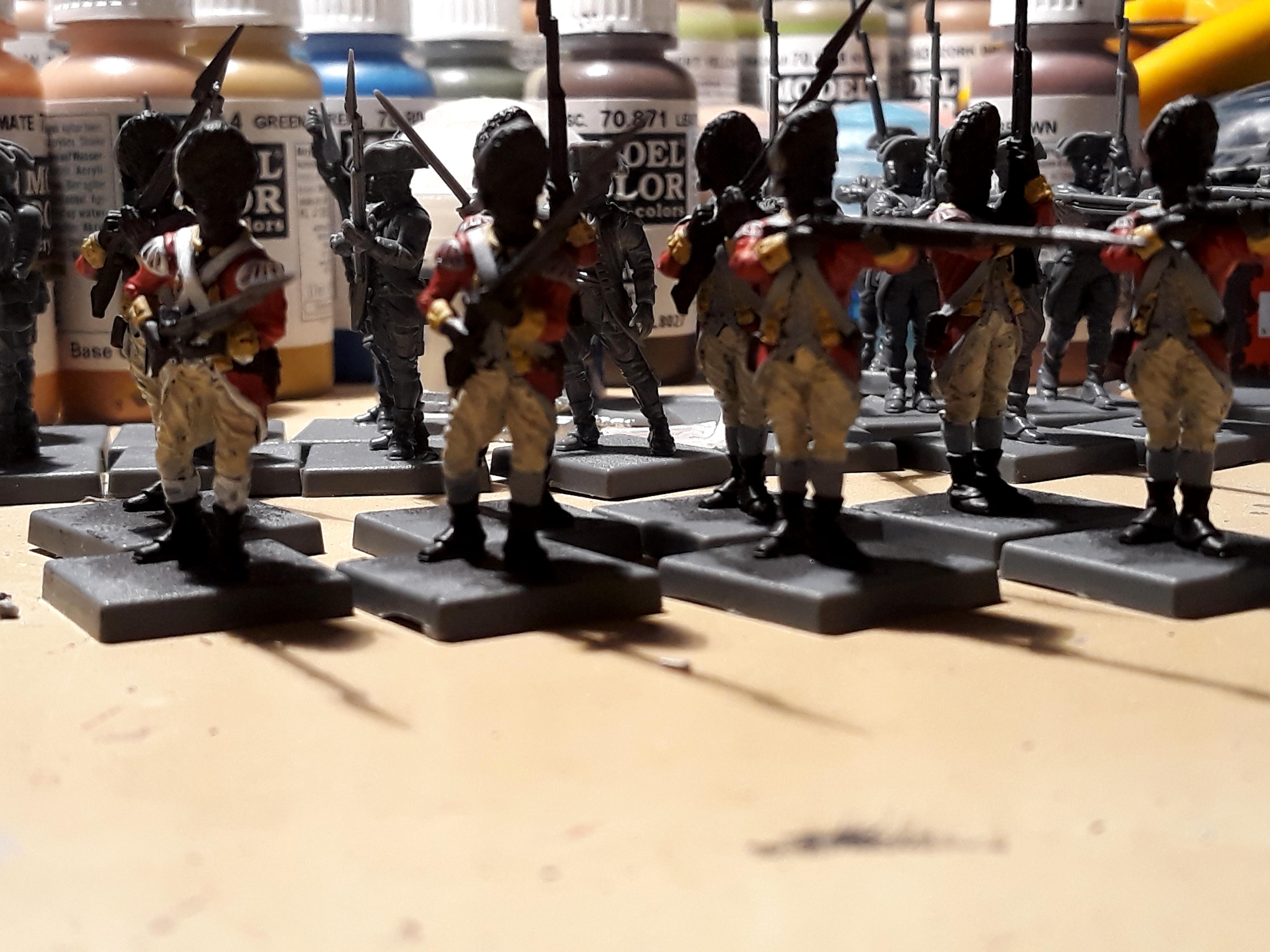 Awi, British, Grenadiers, Work In Progress