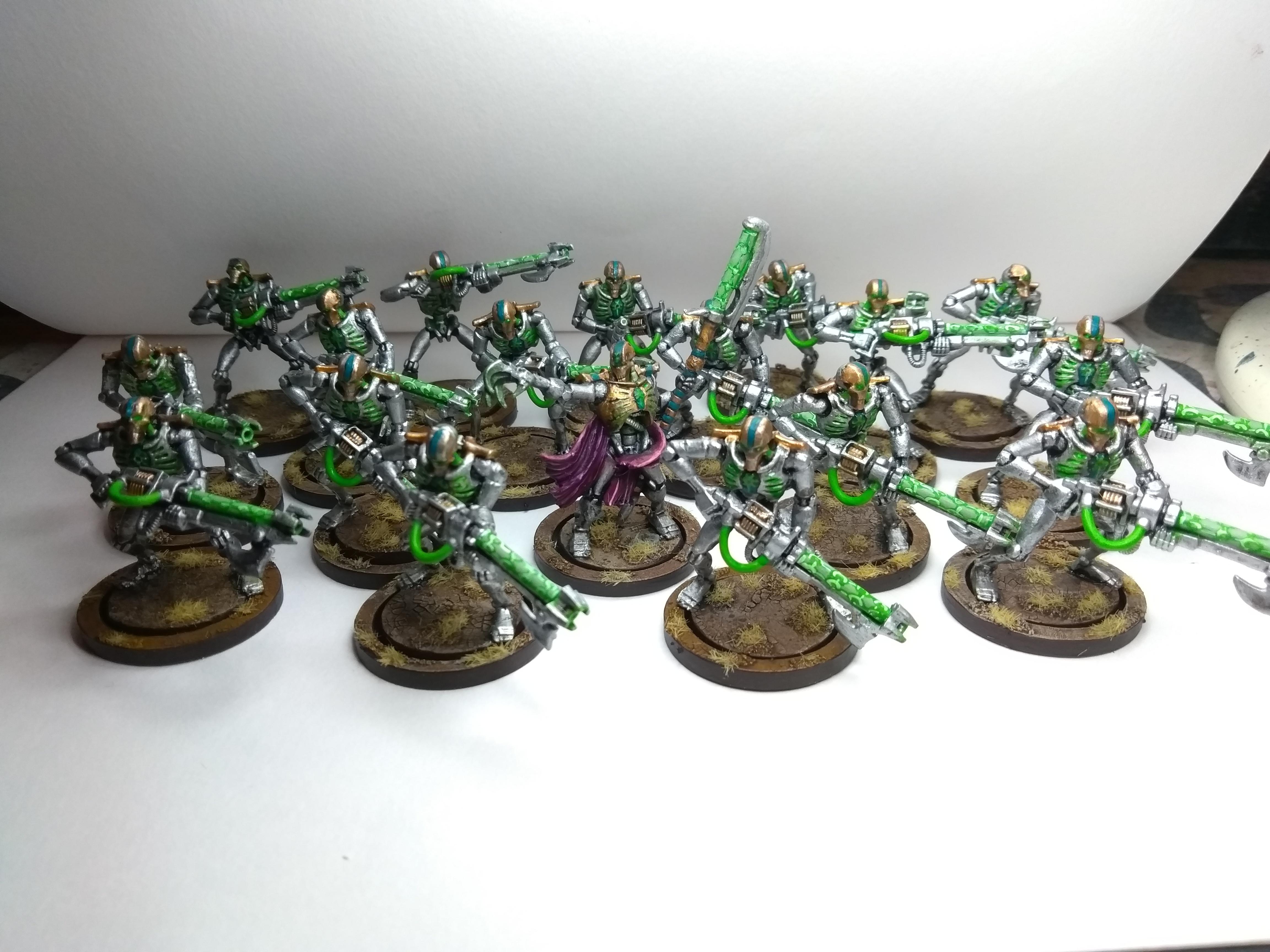 Necron Lord with Warriors