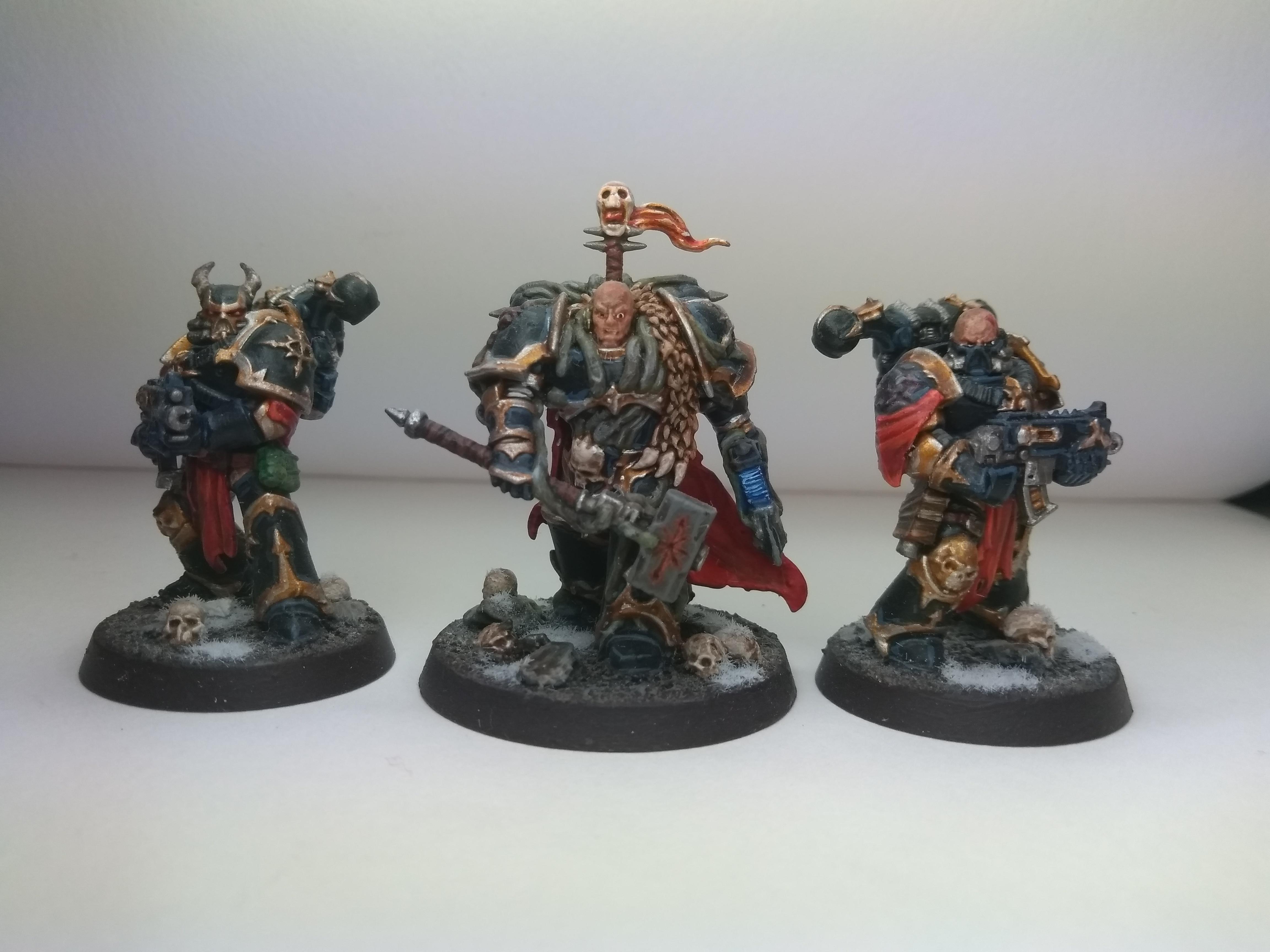 Obsideus Mallex and black legionaries (front)