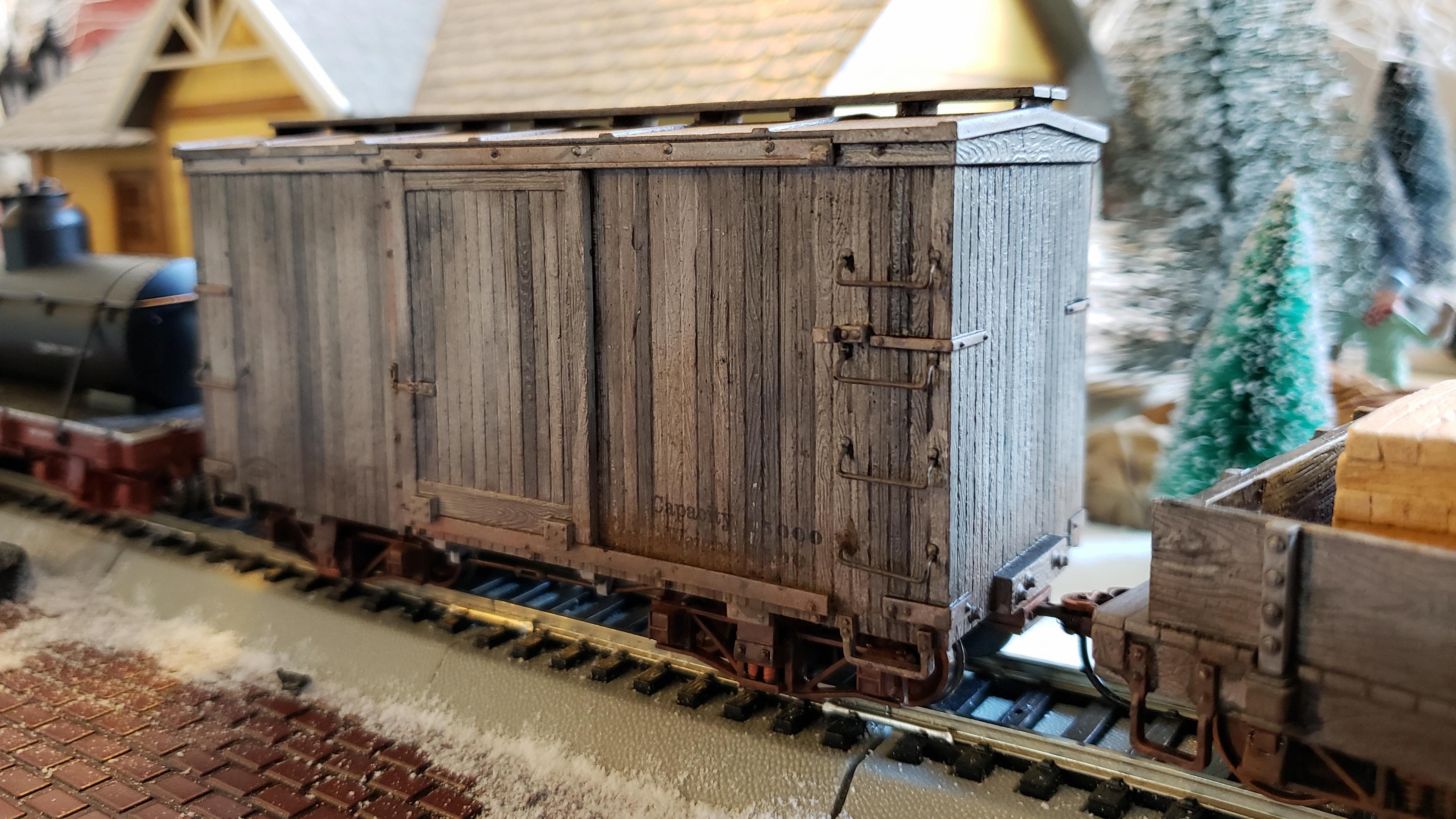 0 Scale, Boxcar, Mobile Terrain, Terrain