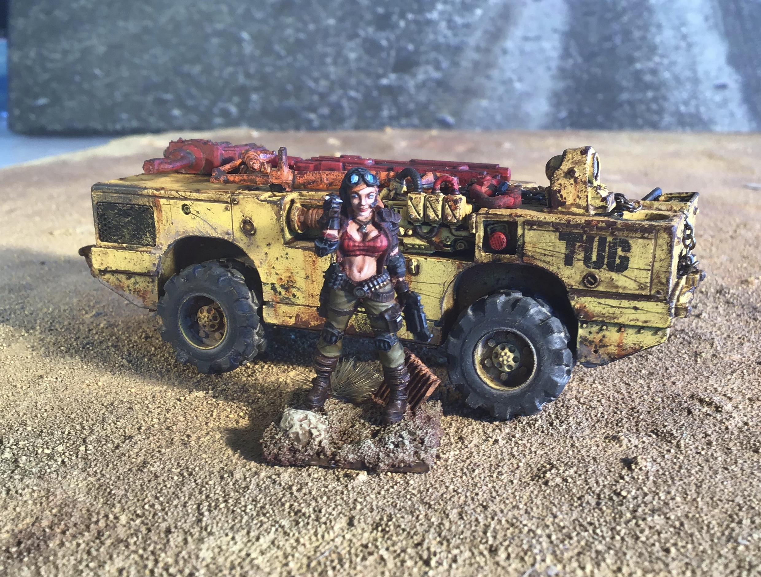 Buggy, Post Apocalypse, Truck, Wastelands