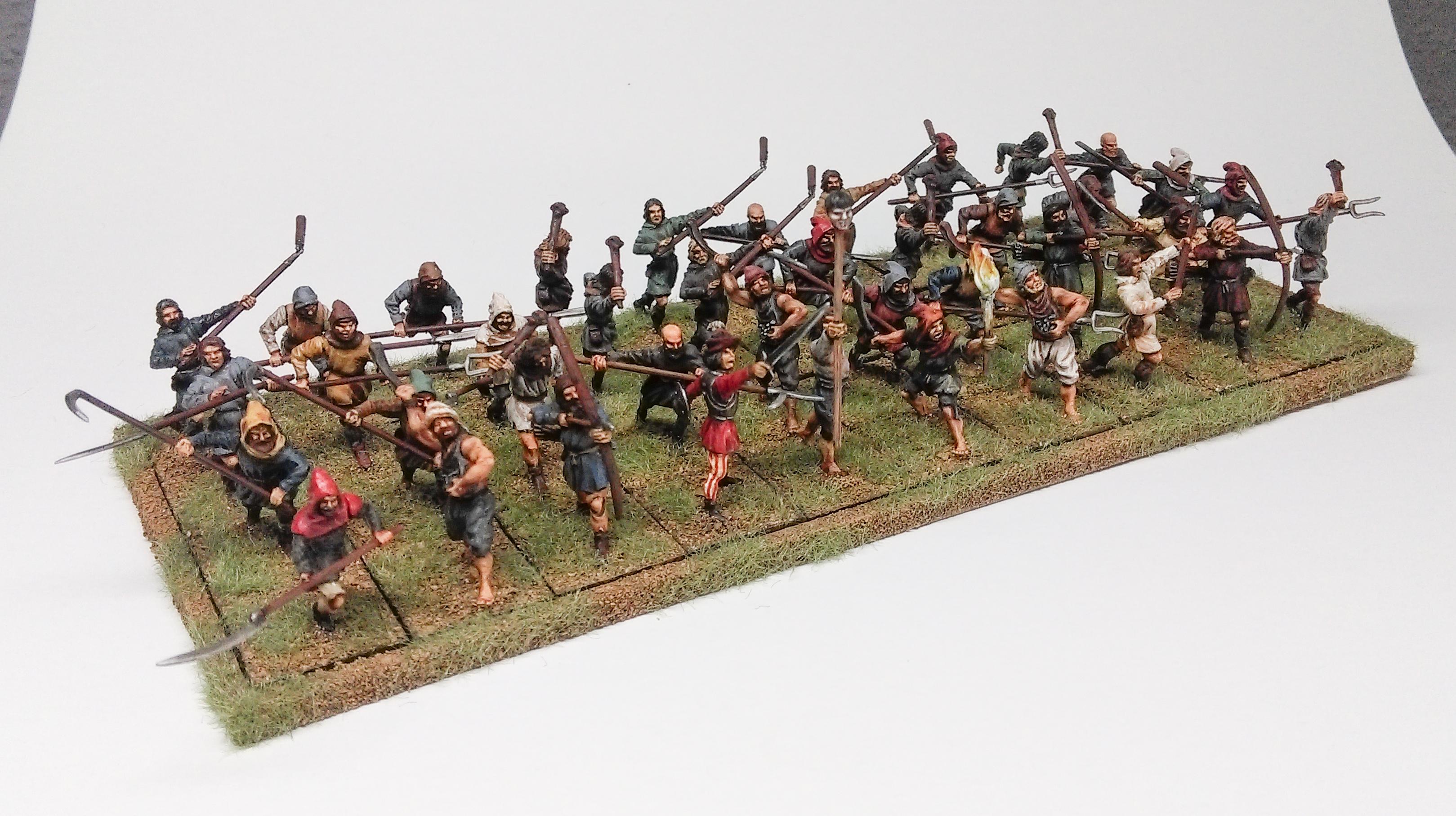 Knights, Medieval, Peasants