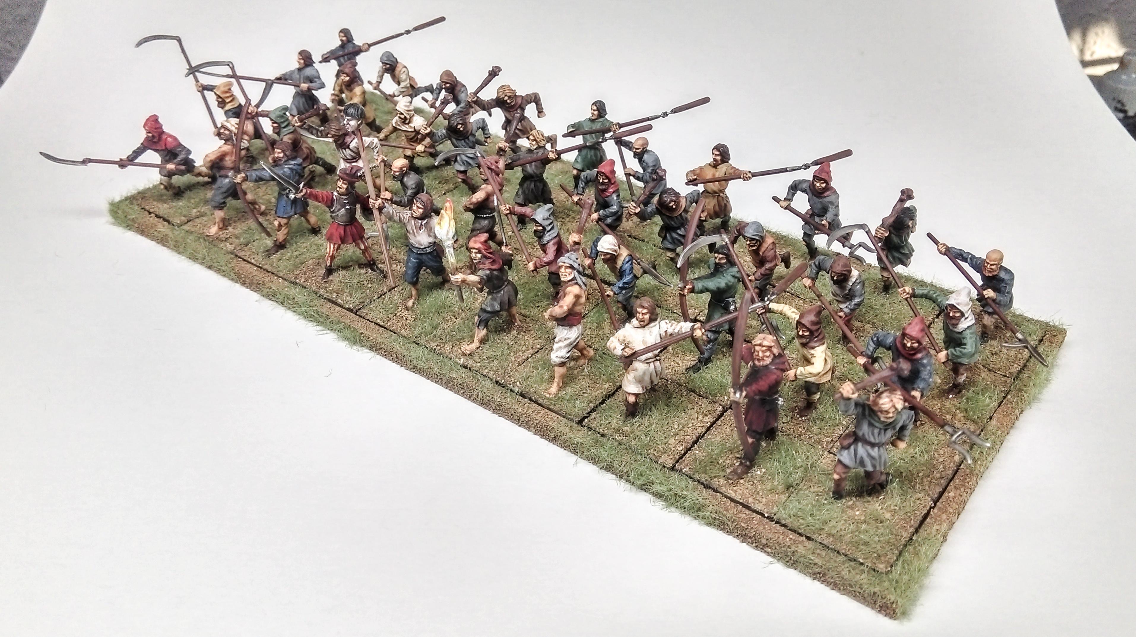 Knights, Medieval, Peasants