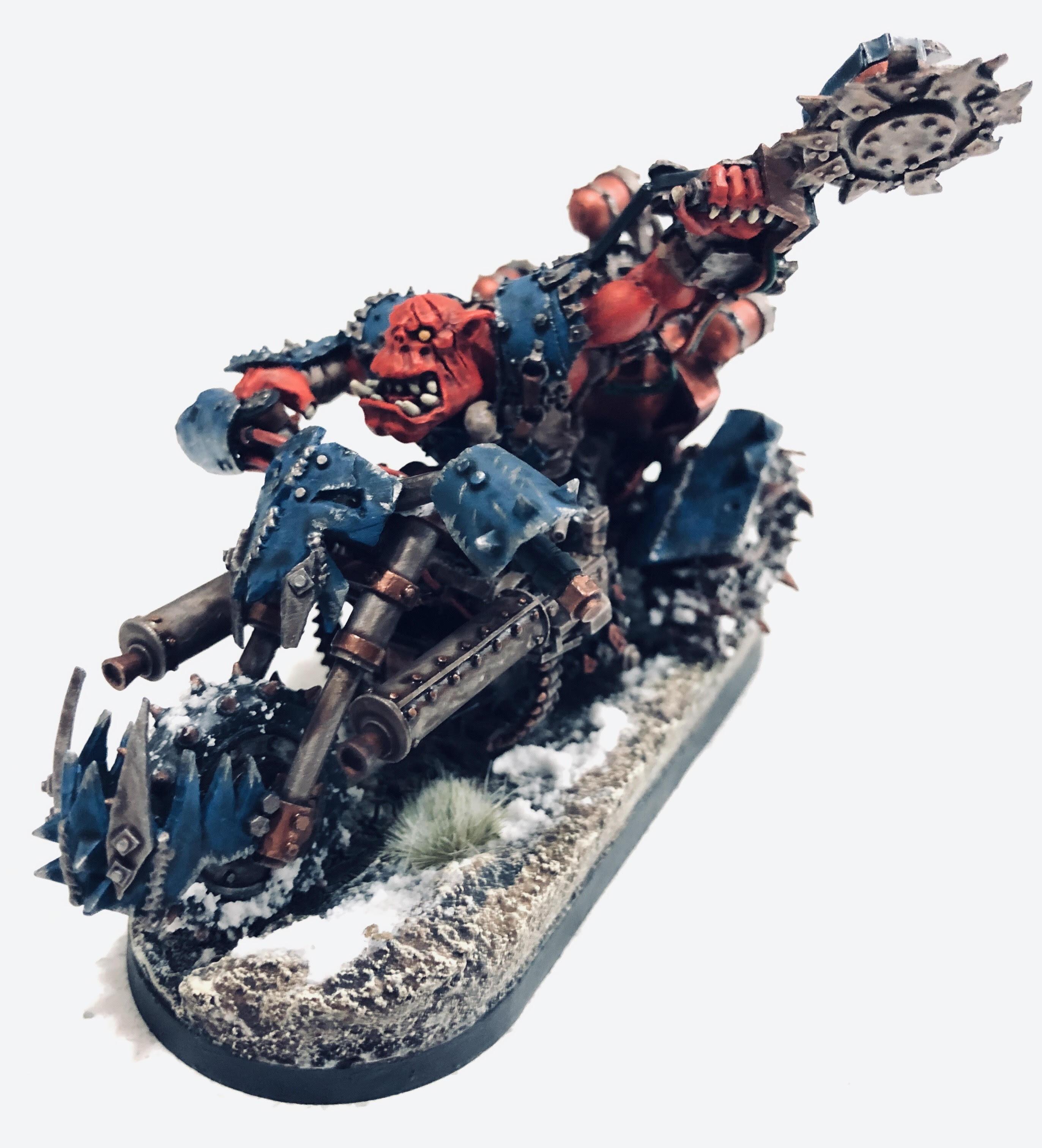 Warboss on Bike