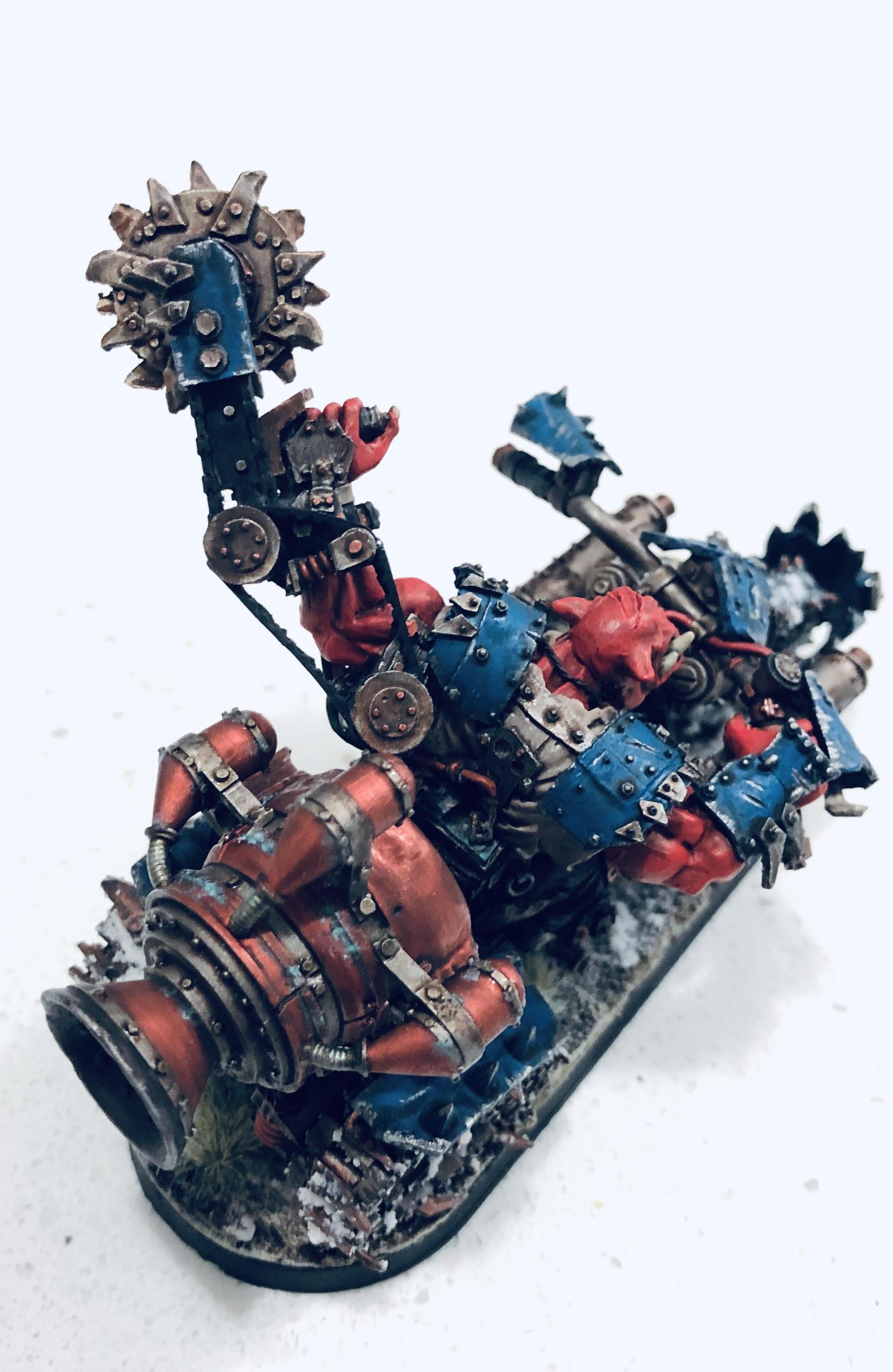 Warboss on Bike