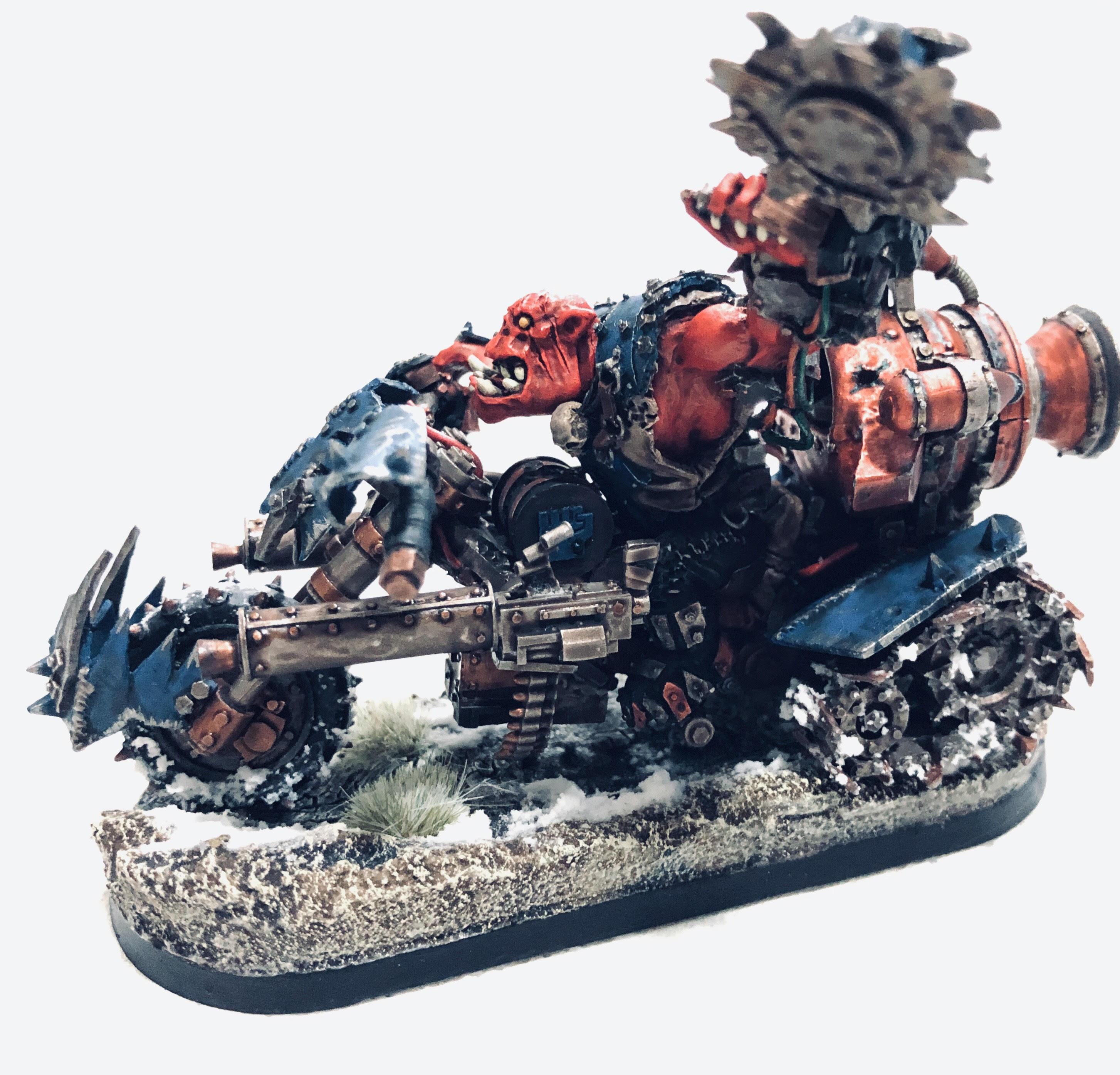 Warboss on Bike