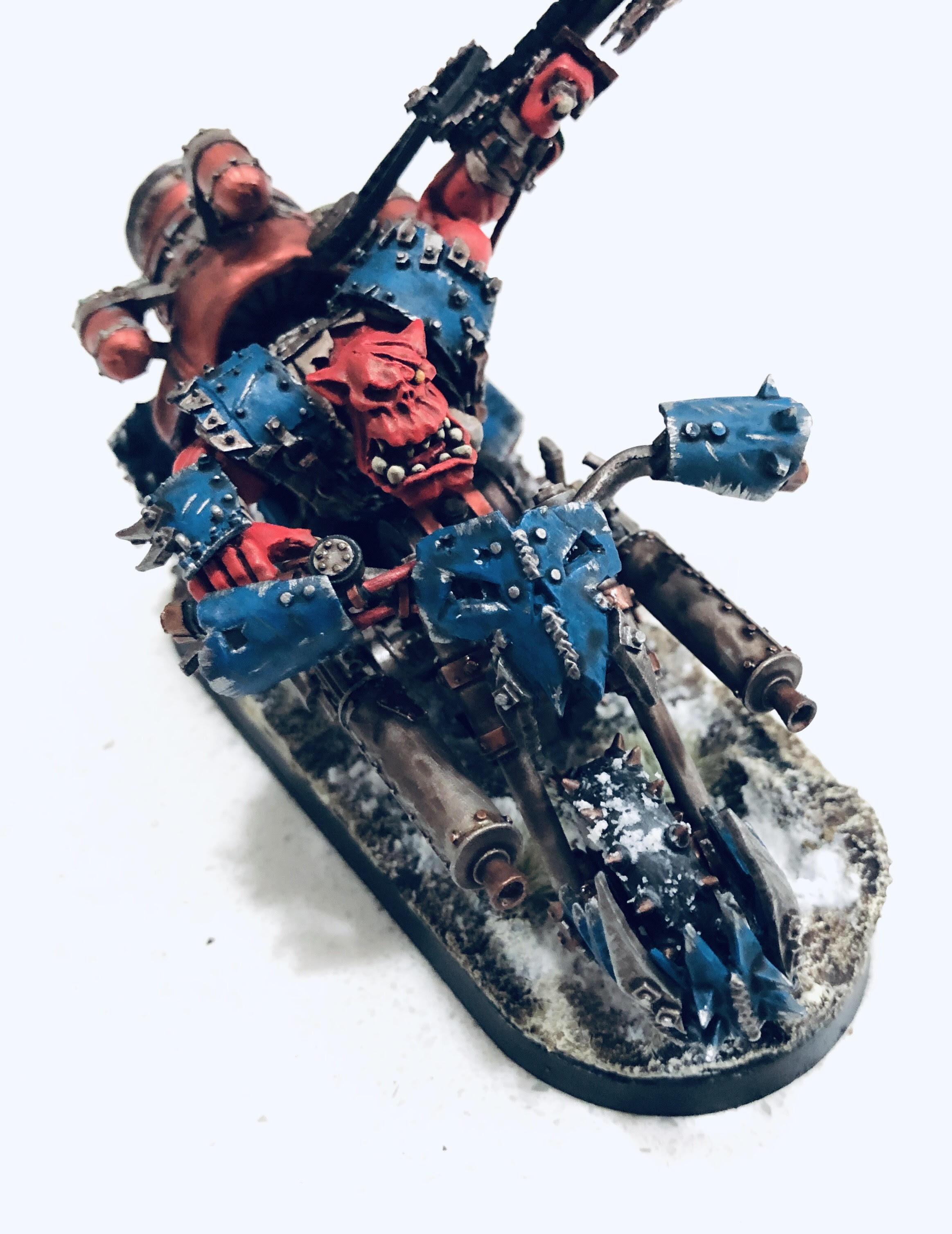 Warboss on Bike