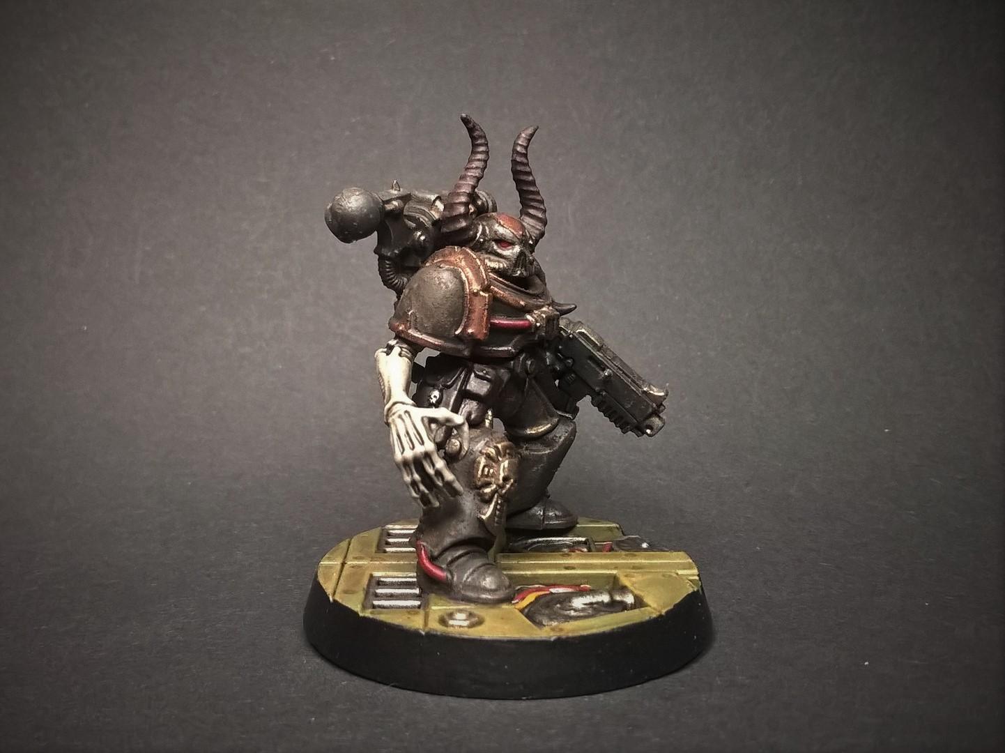Black Legion, Chaos, Chaos Space Marines, Conversion, True Scale, Warhammer 40,000
