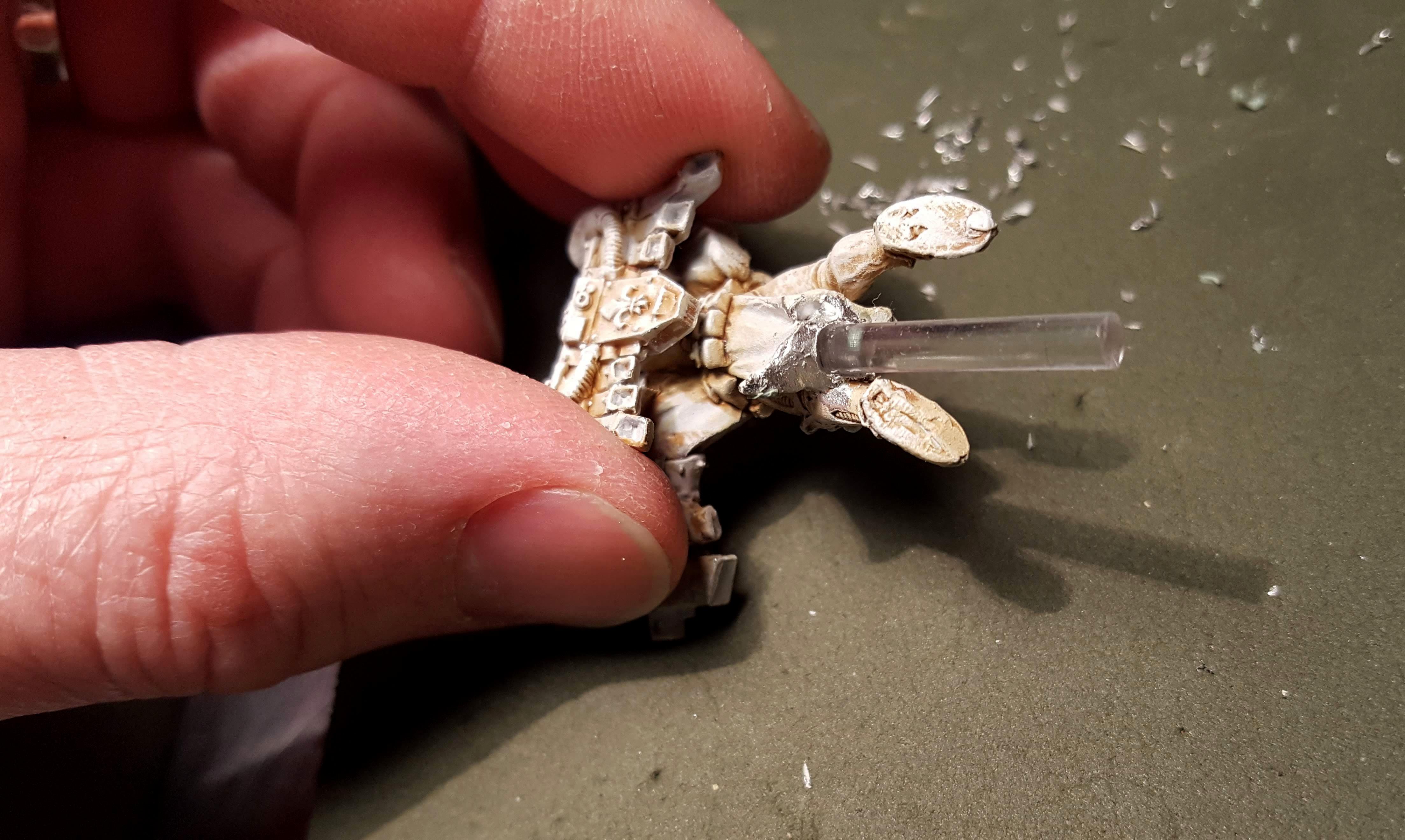 Mounting hole widened for 3mm acrylic rod