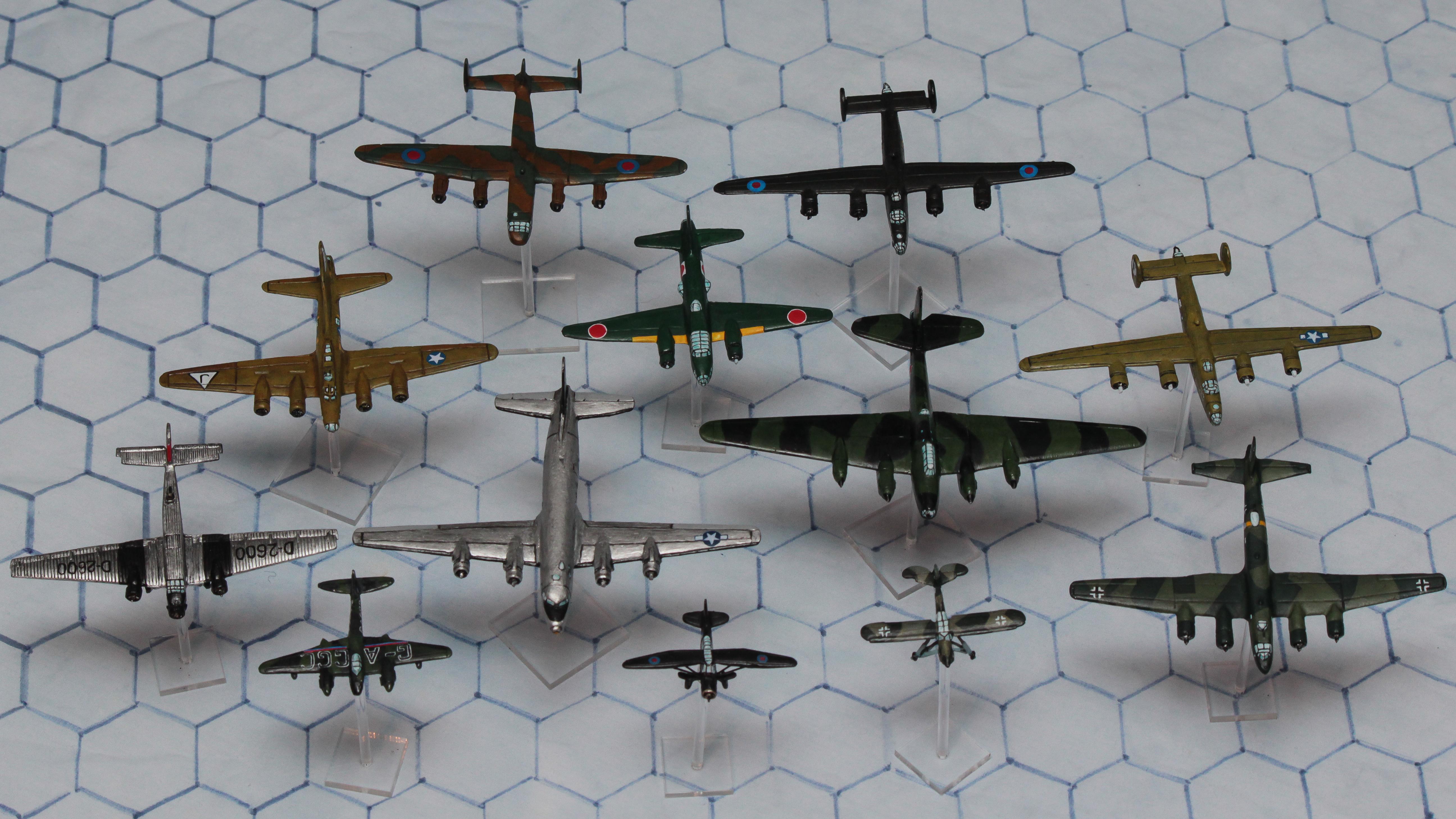 1:300 Scale, 6mm, 6mm Scale, Air Combat, Aircraft, Aviation, Finland, Fliers, French, Germans, Historic, Imperial Japan, Italian, Luftwaffe, Raf, Republic Of China, Soviet, Usaaf, World War 2
