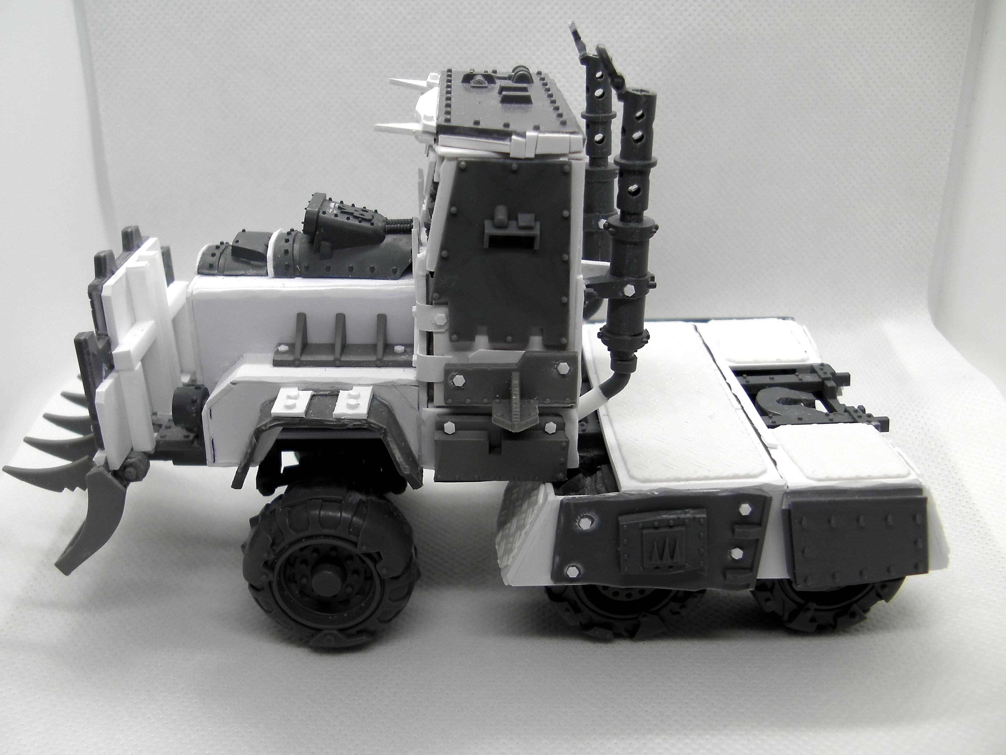 Battlewagon, Conversion, Orks, Warhammer 40,000