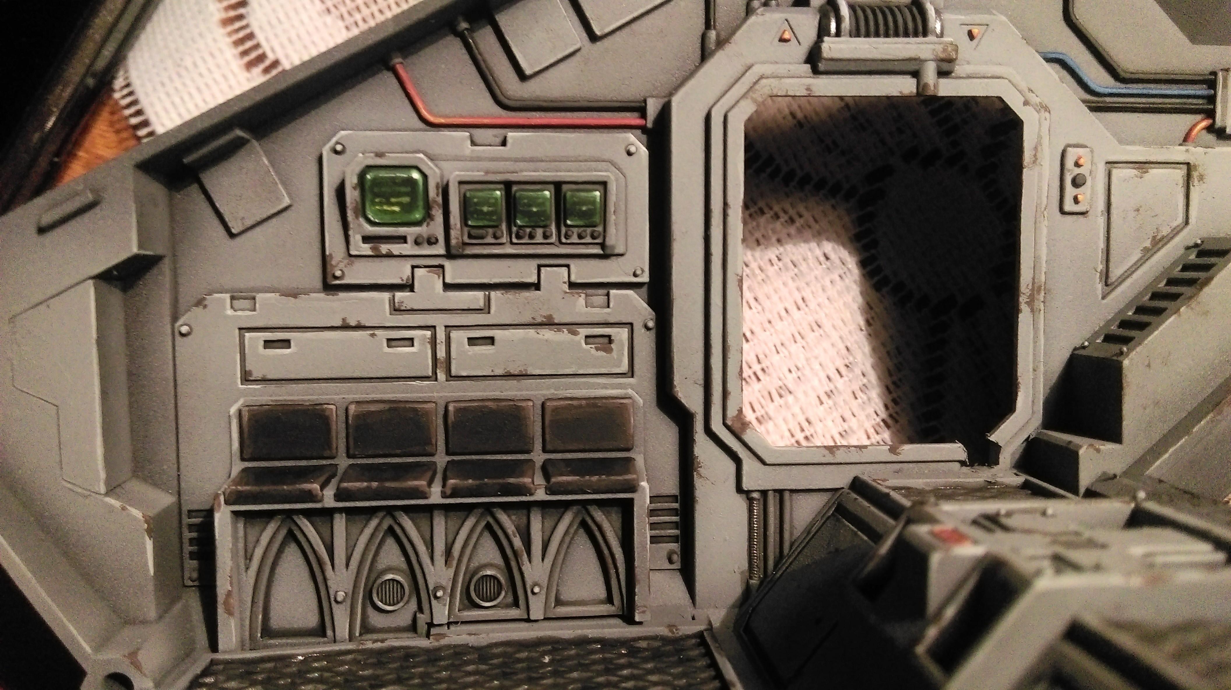 Flyer, Iron Hands, Space Marines, Stormraven, Warhammer 40,000