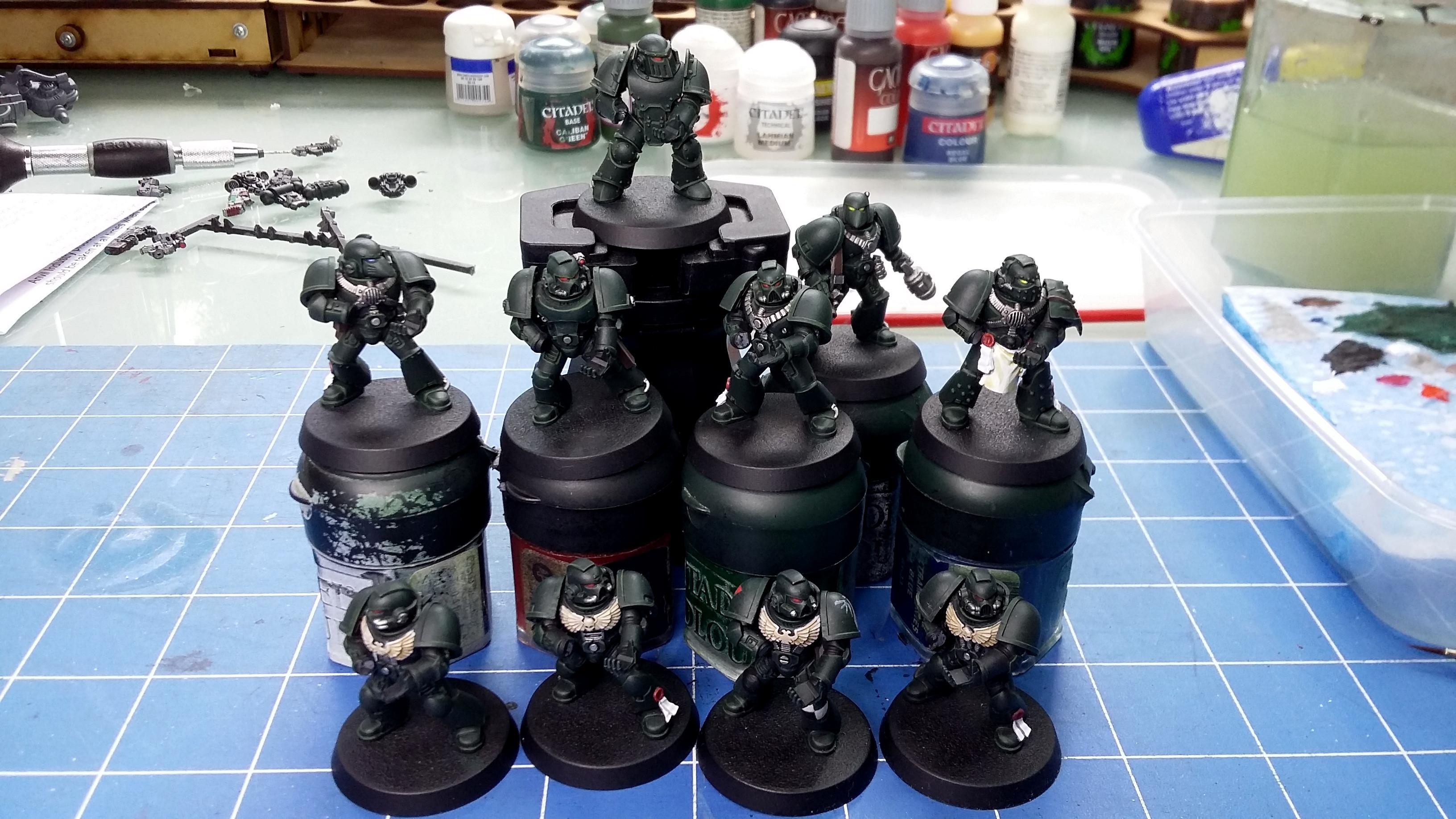 Angel, Dark, Space, Space Marines, Squad, Tactical