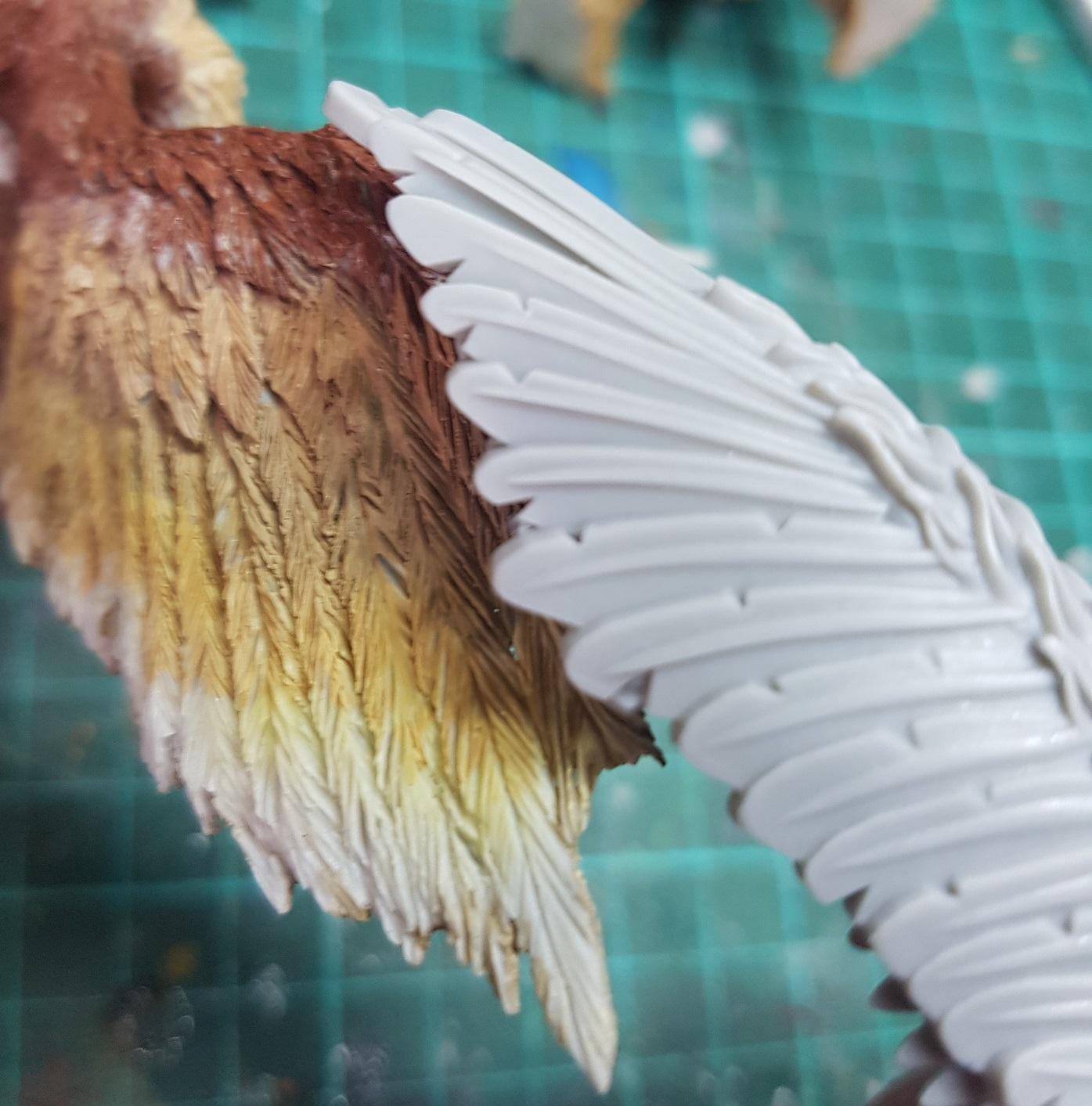 Mierce, Feather details
