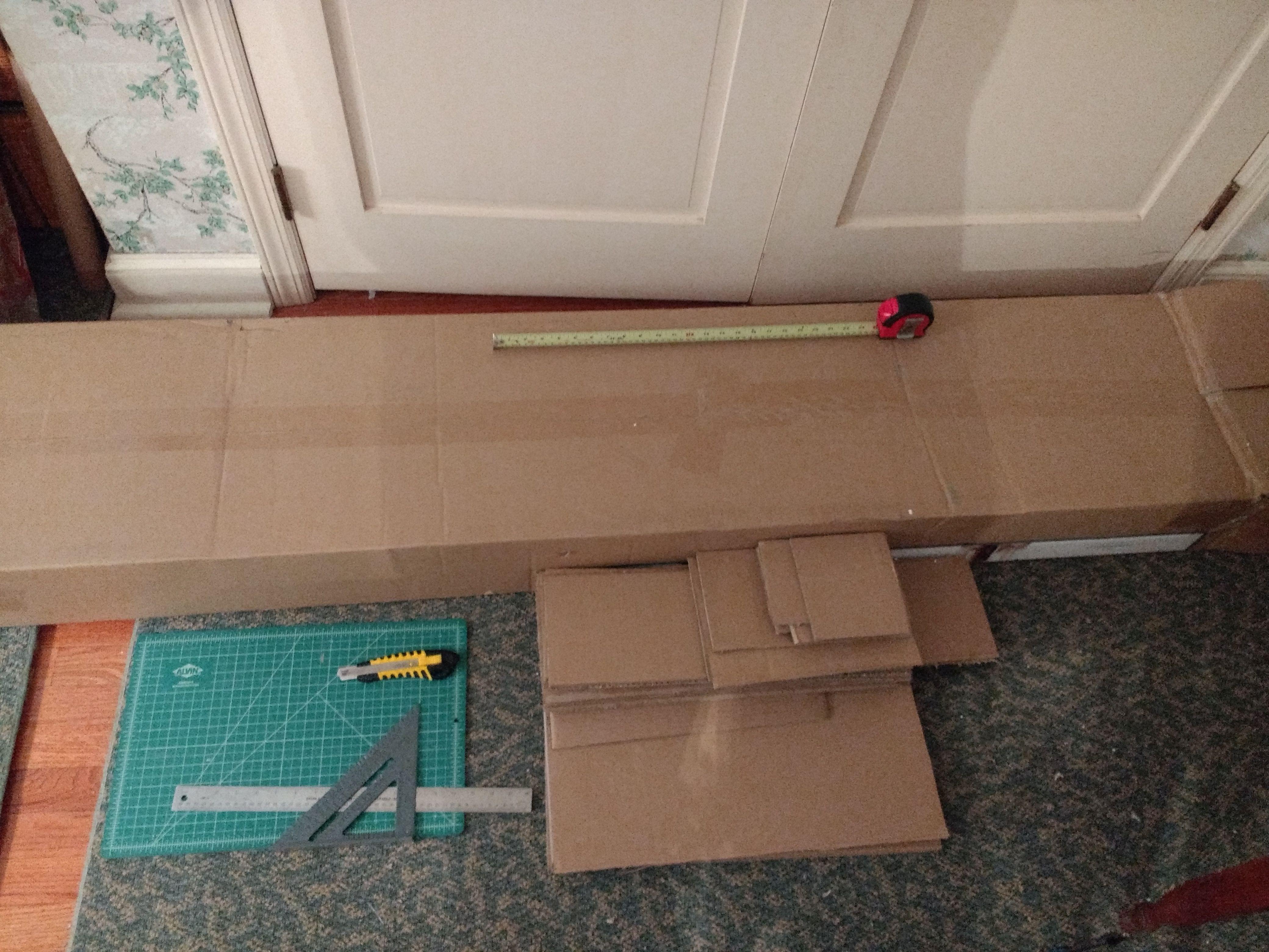 Cut down boxes