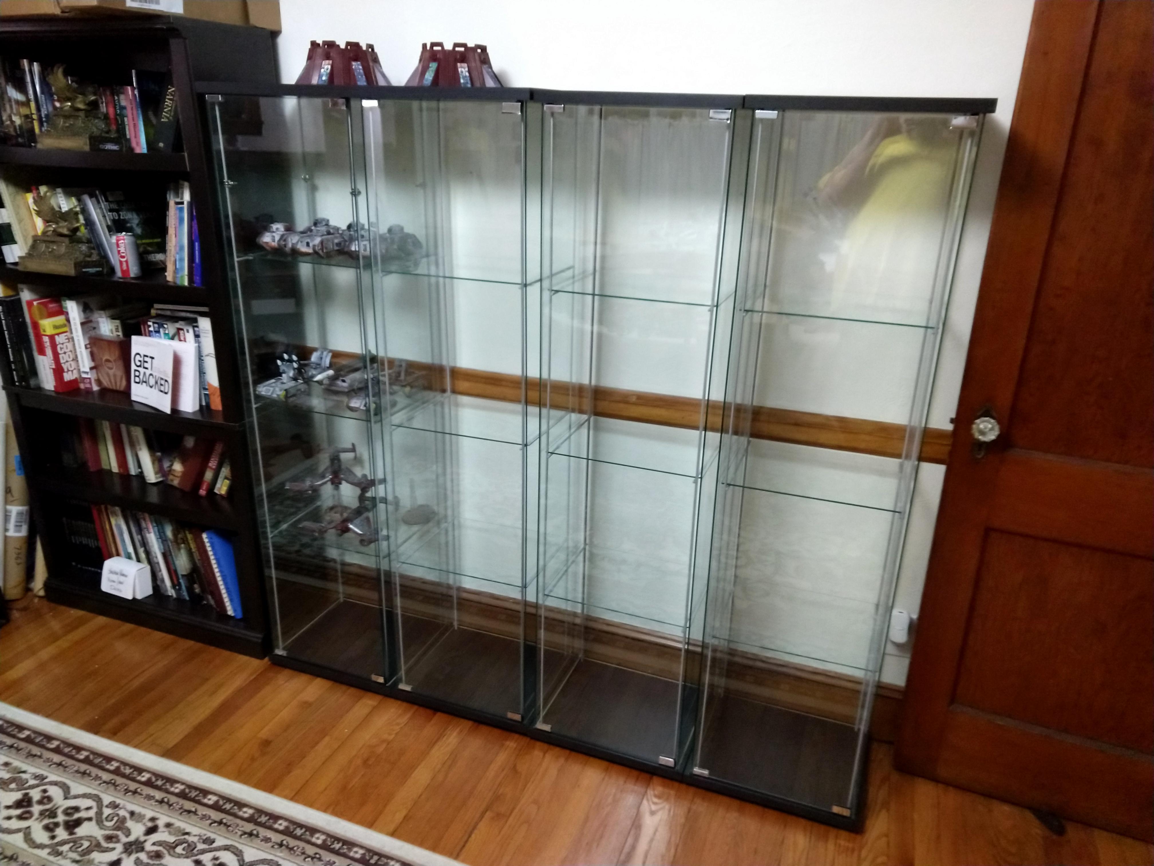 DETOLF Shelves all in a row!