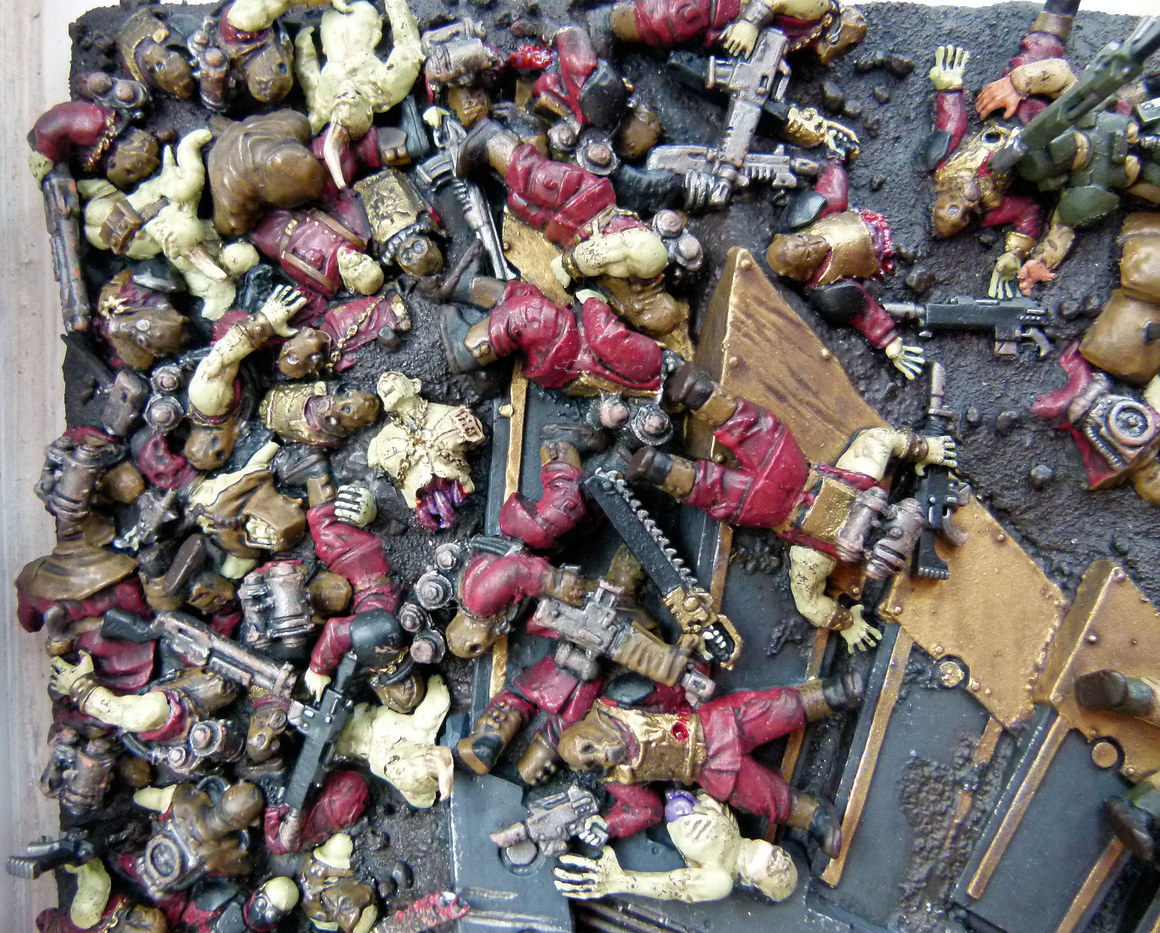 Chaos Vs Imperial Guard Diorama 3
