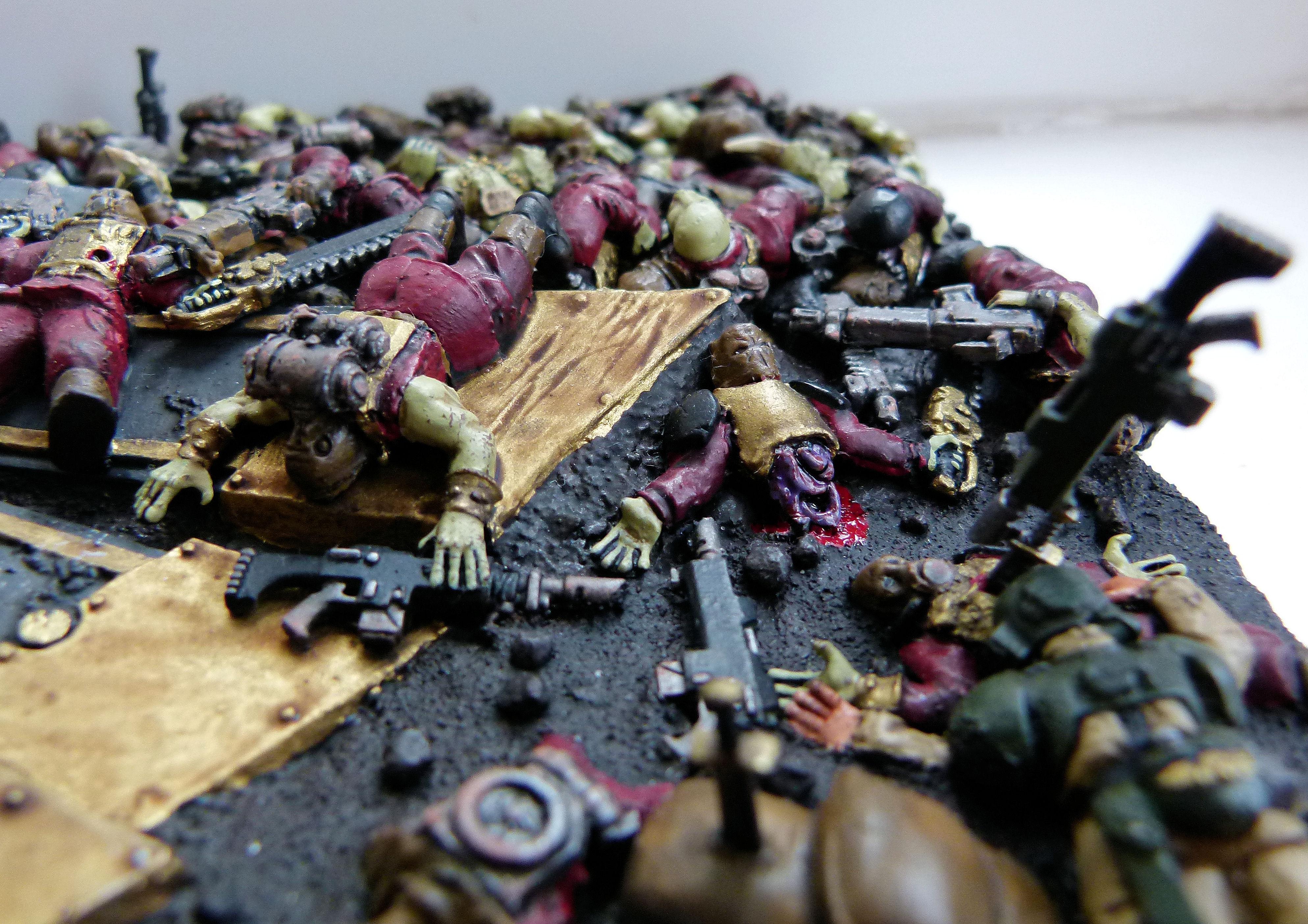 Chaos Vs Imperial Guard Diorama 8
