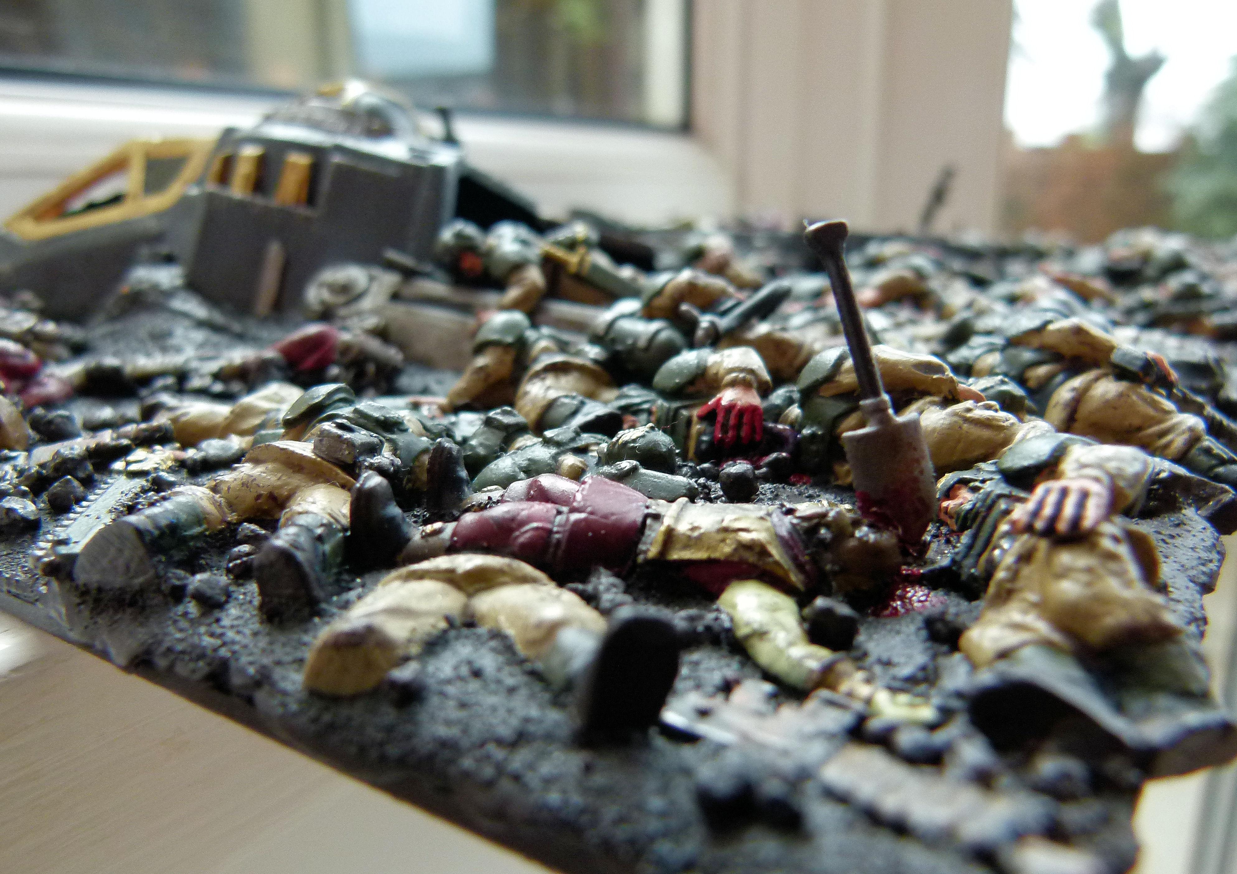 Chaos Vs Imperial Guard Diorama 10