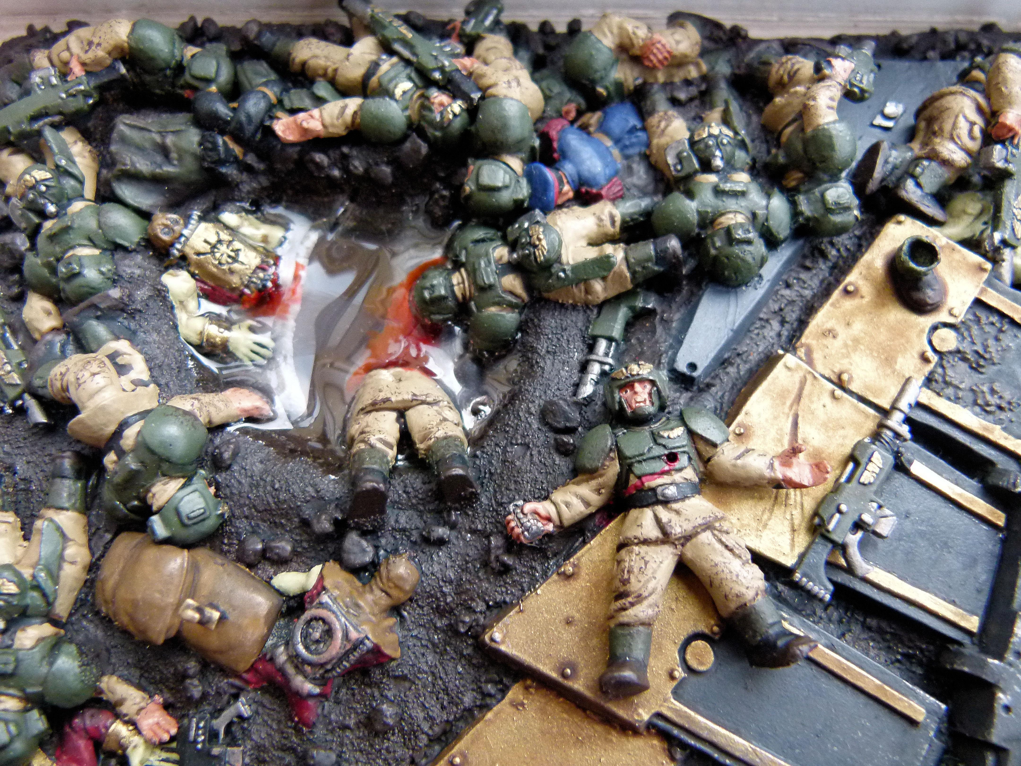 Chaos Vs Imperial Guard Diorama 13