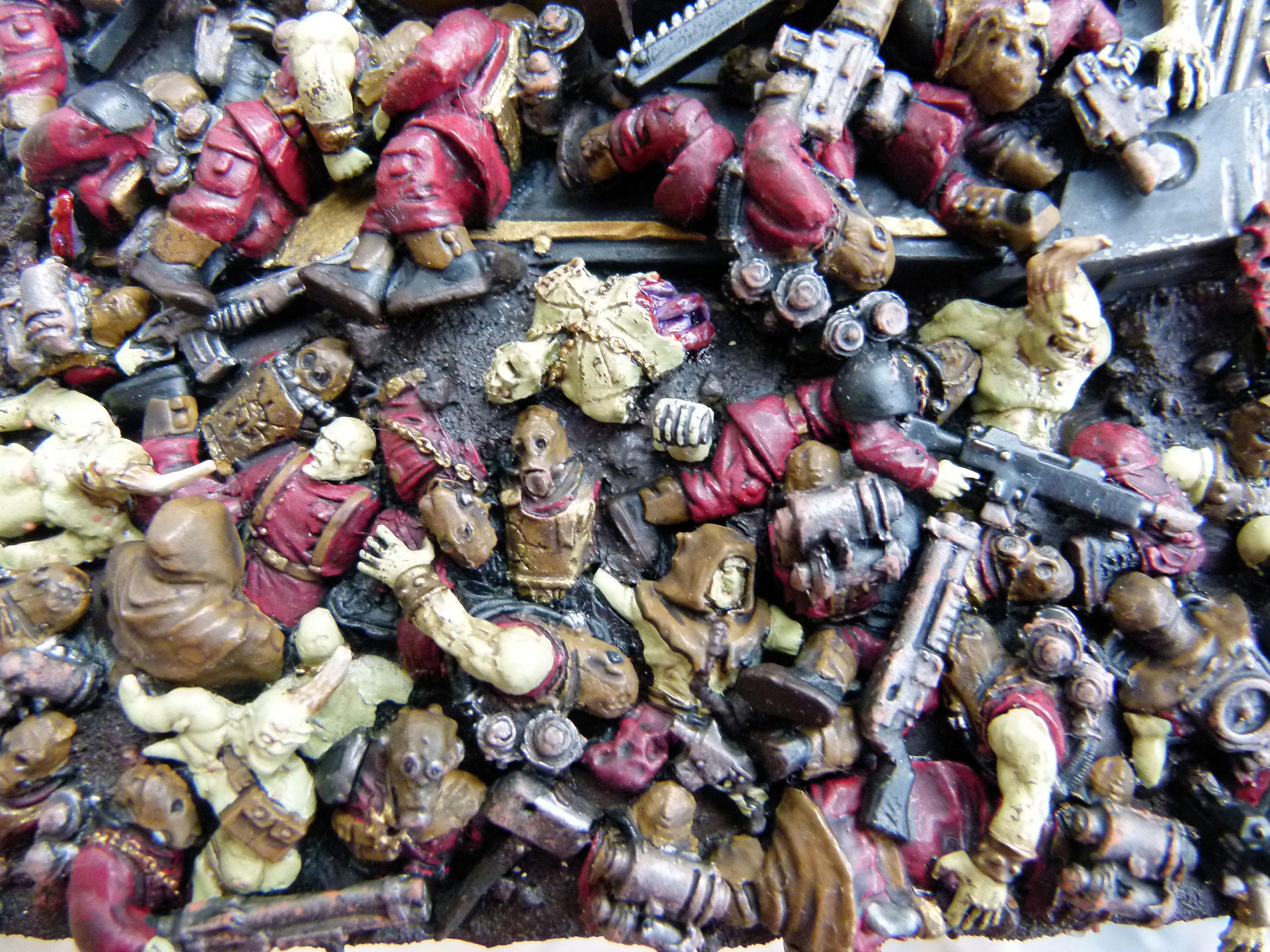 Chaos Vs Imperial Guard Diorama 17