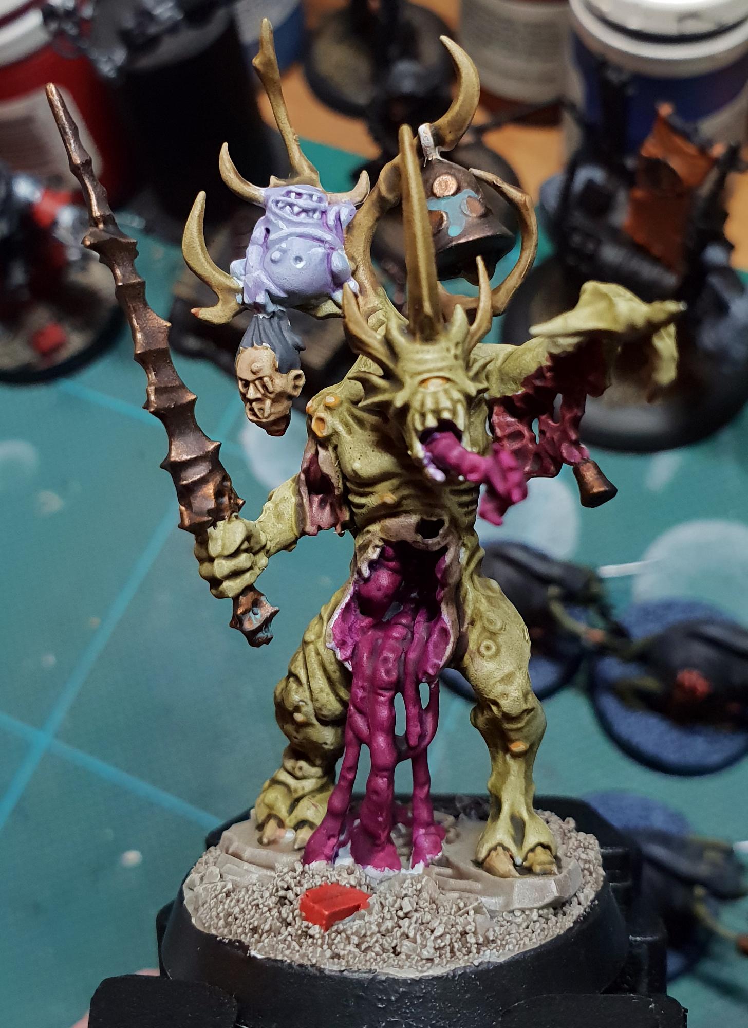 Daemons, Nurgle, Work In Progress