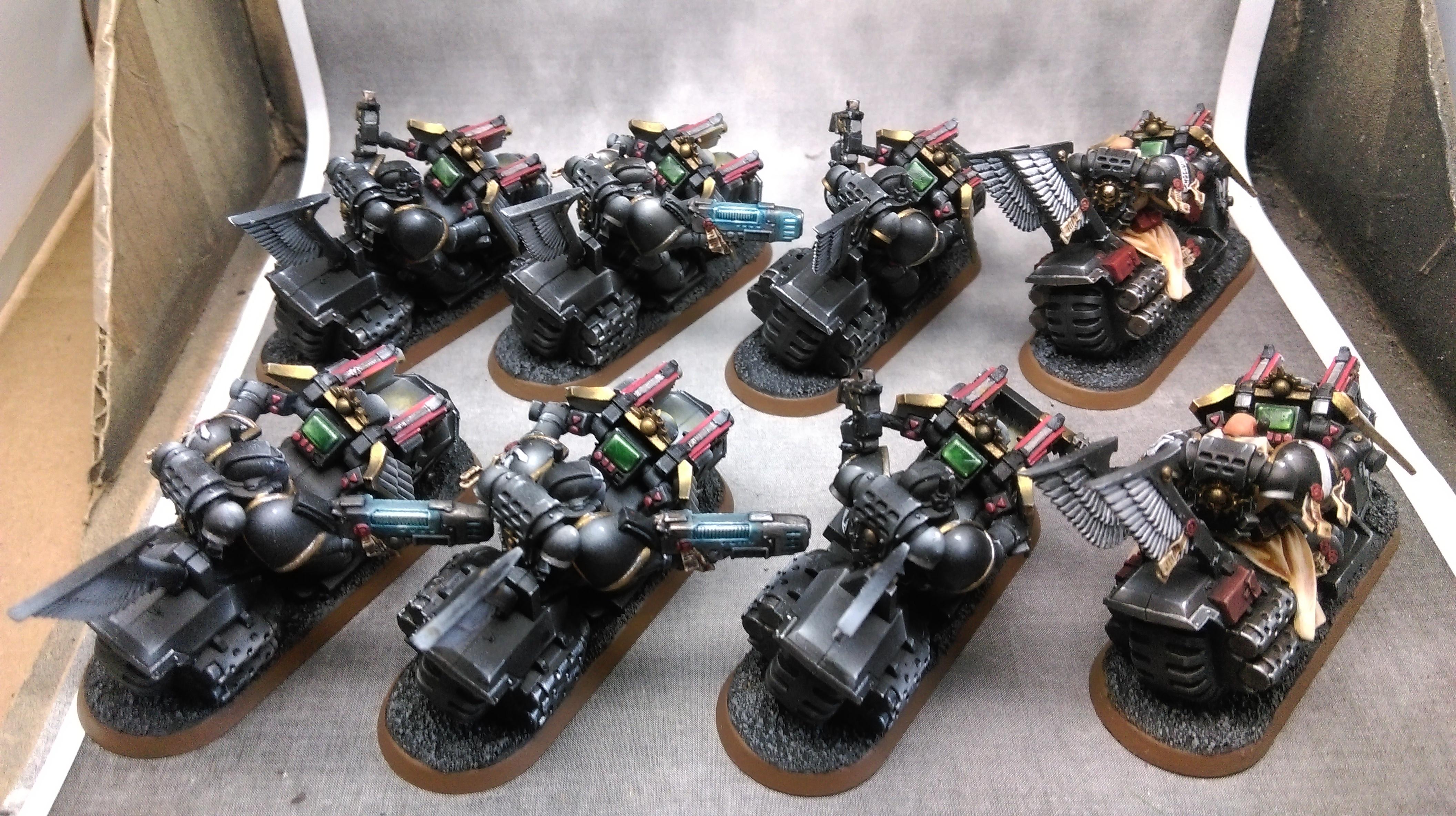 Angel, Attack, Bike, Dark, Deathwing, Land, Scouts, Space, Space Marines, Speeder, Warhammer 40,000