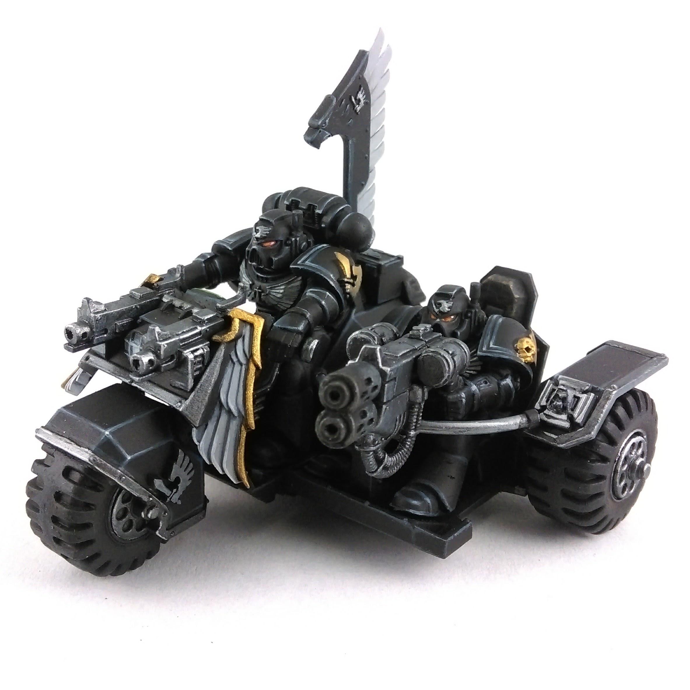 Angel, Attack, Bike, Dark, Deathwing, Land, Scouts, Space, Space Marines, Speeder, Warhammer 40,000
