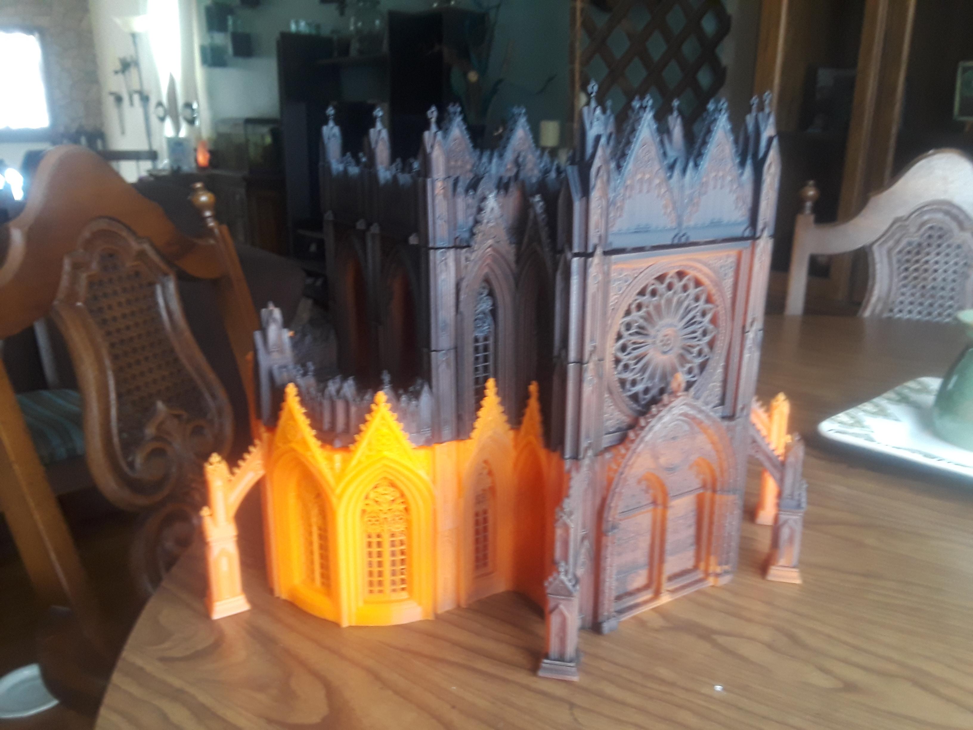 3D prints full cathedral